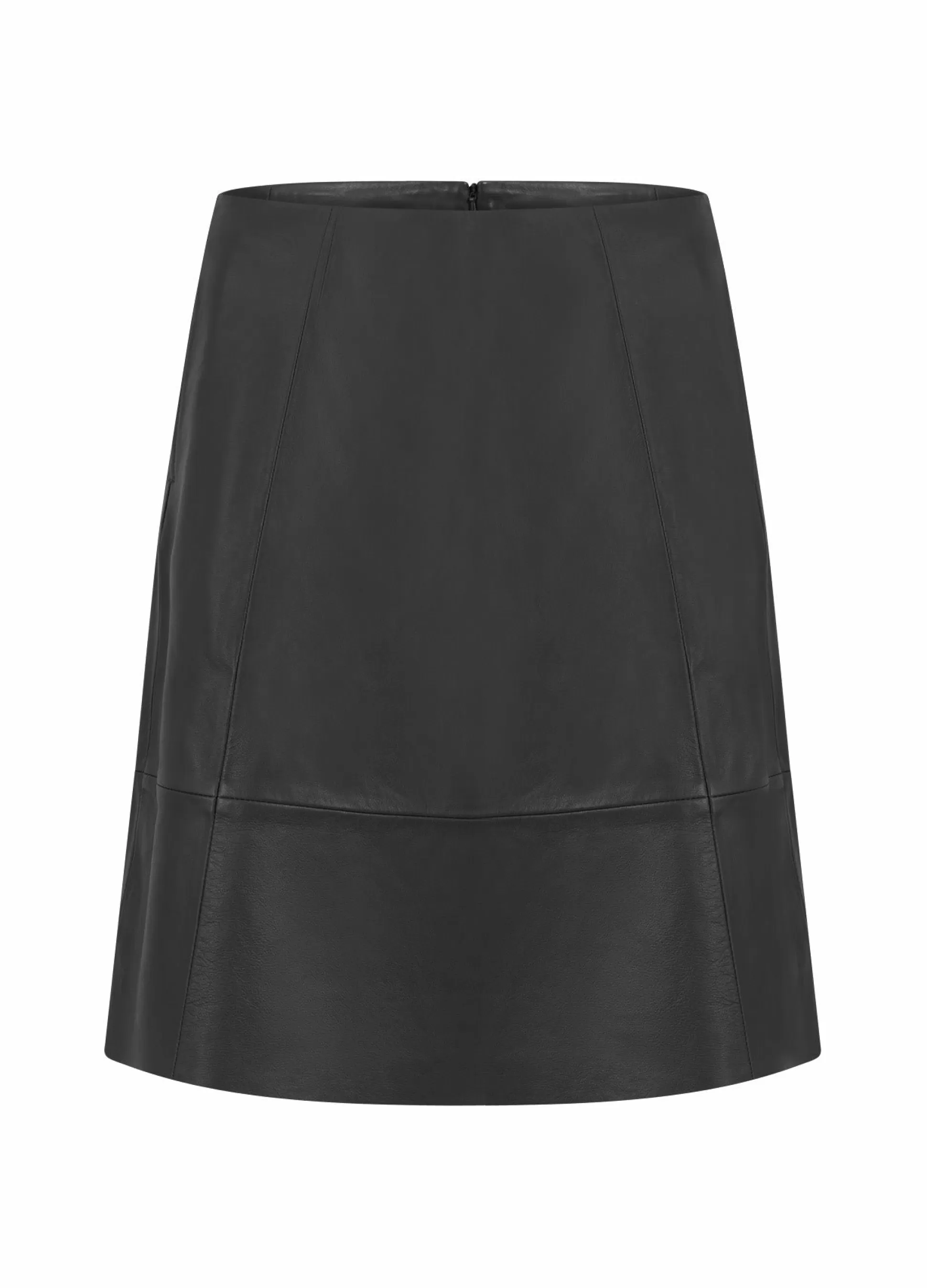 Coster Copenhagen A-Line Leather Skirt Black Online