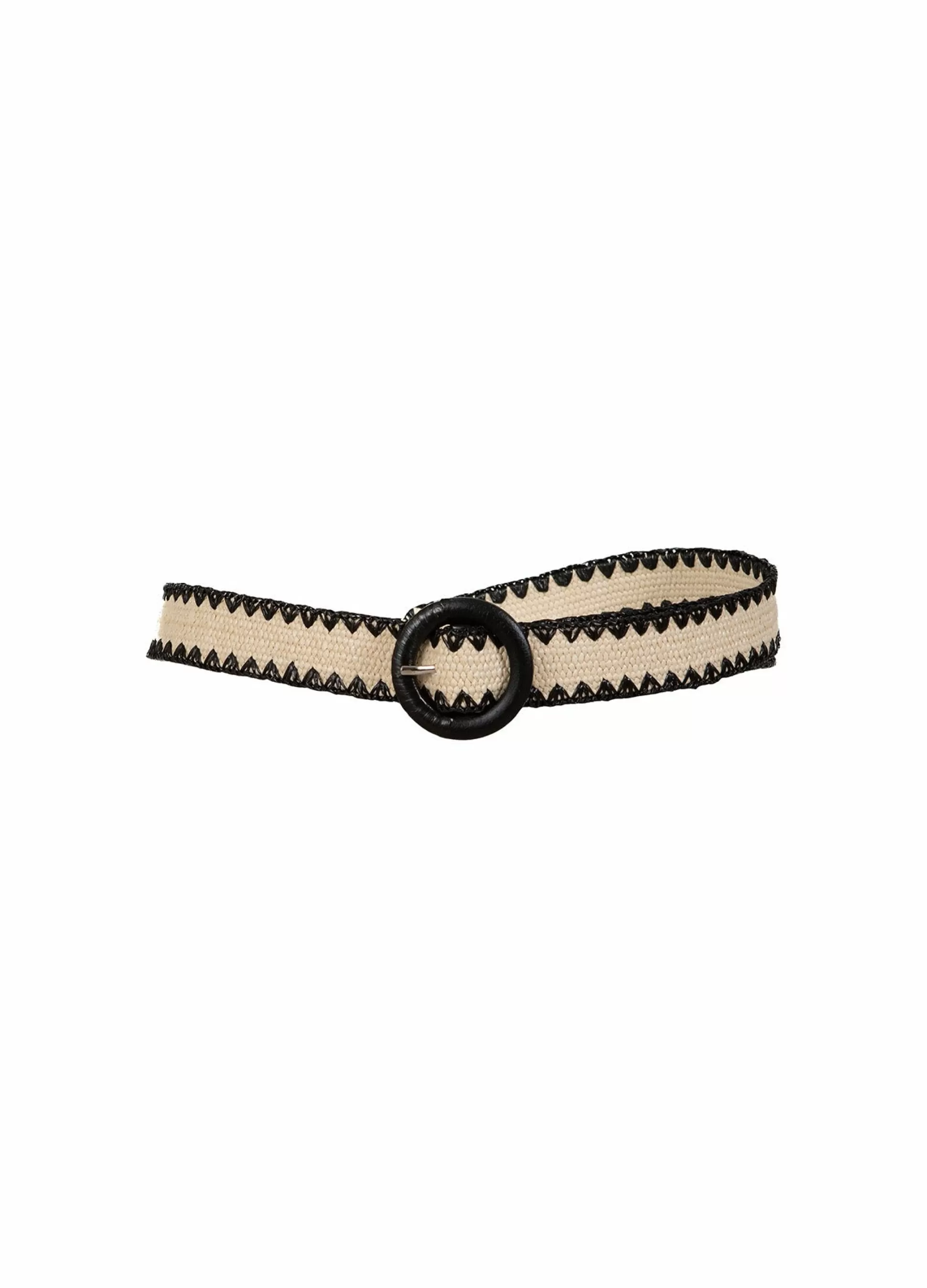 Coster Copenhagen Belt In Creme/Black Sale