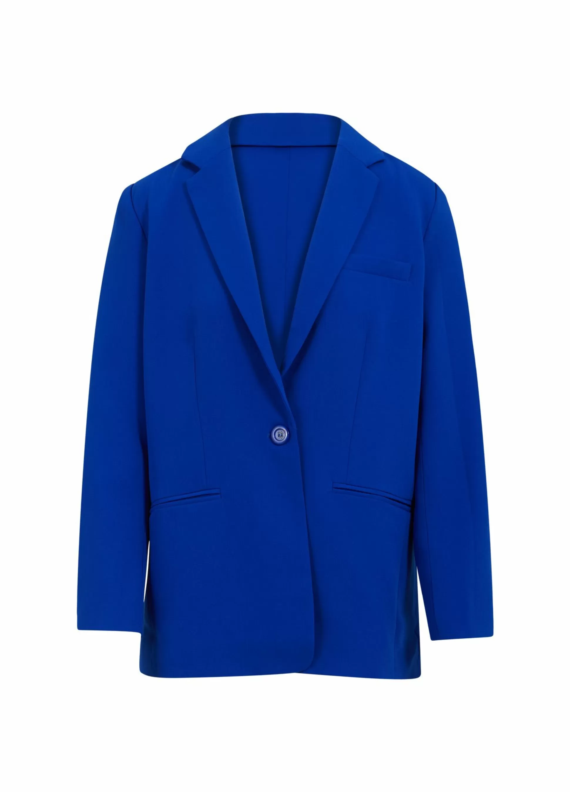 Coster Copenhagen Cc Heart Ada Blazer Cobalt Blue New