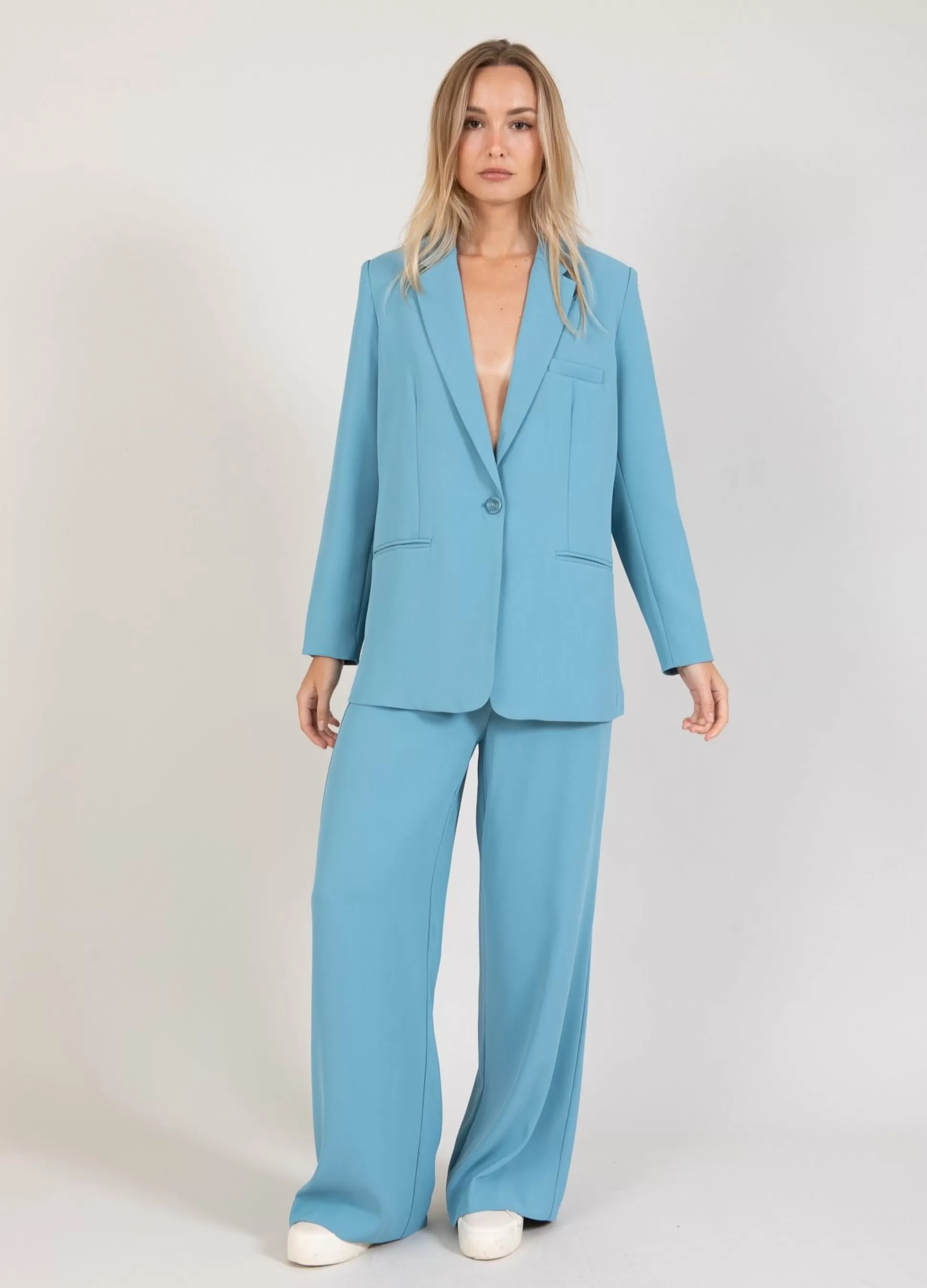 Coster Copenhagen Cc Heart Ada Blazer Ash Blue Sale