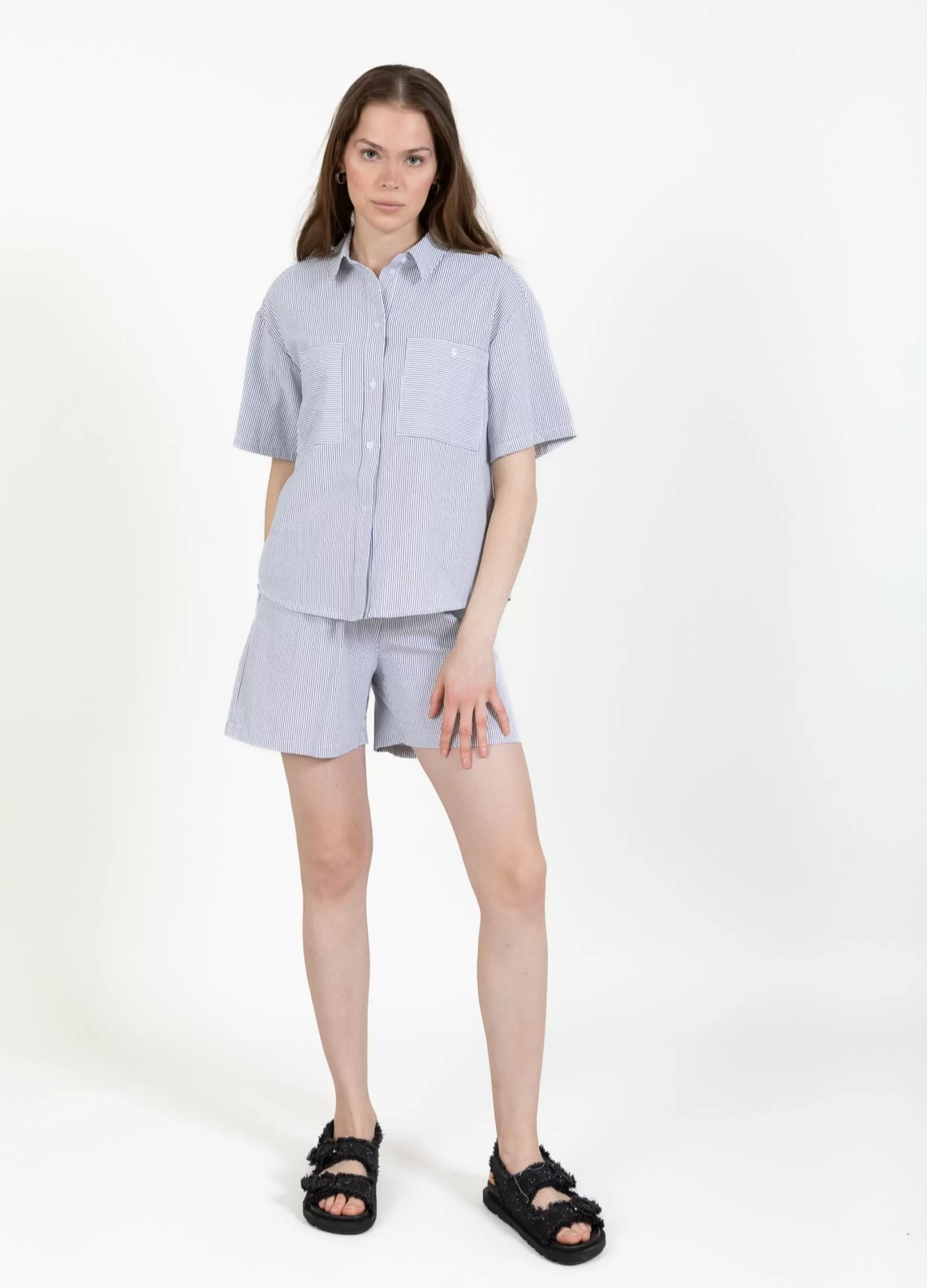 Coster Copenhagen Cc Heart Gwen Shorts With Pockets New