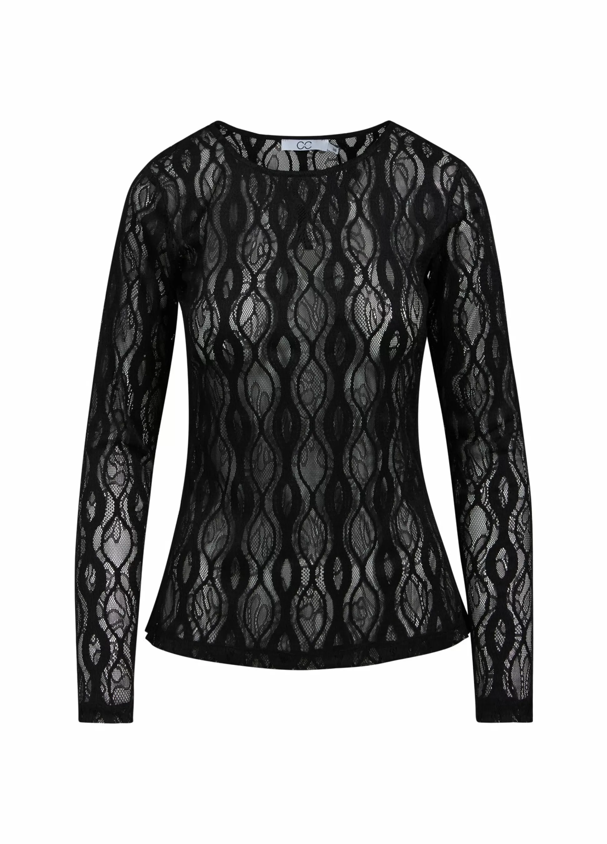 Coster Copenhagen Cc Heart Jojo Lace Top Black Outlet