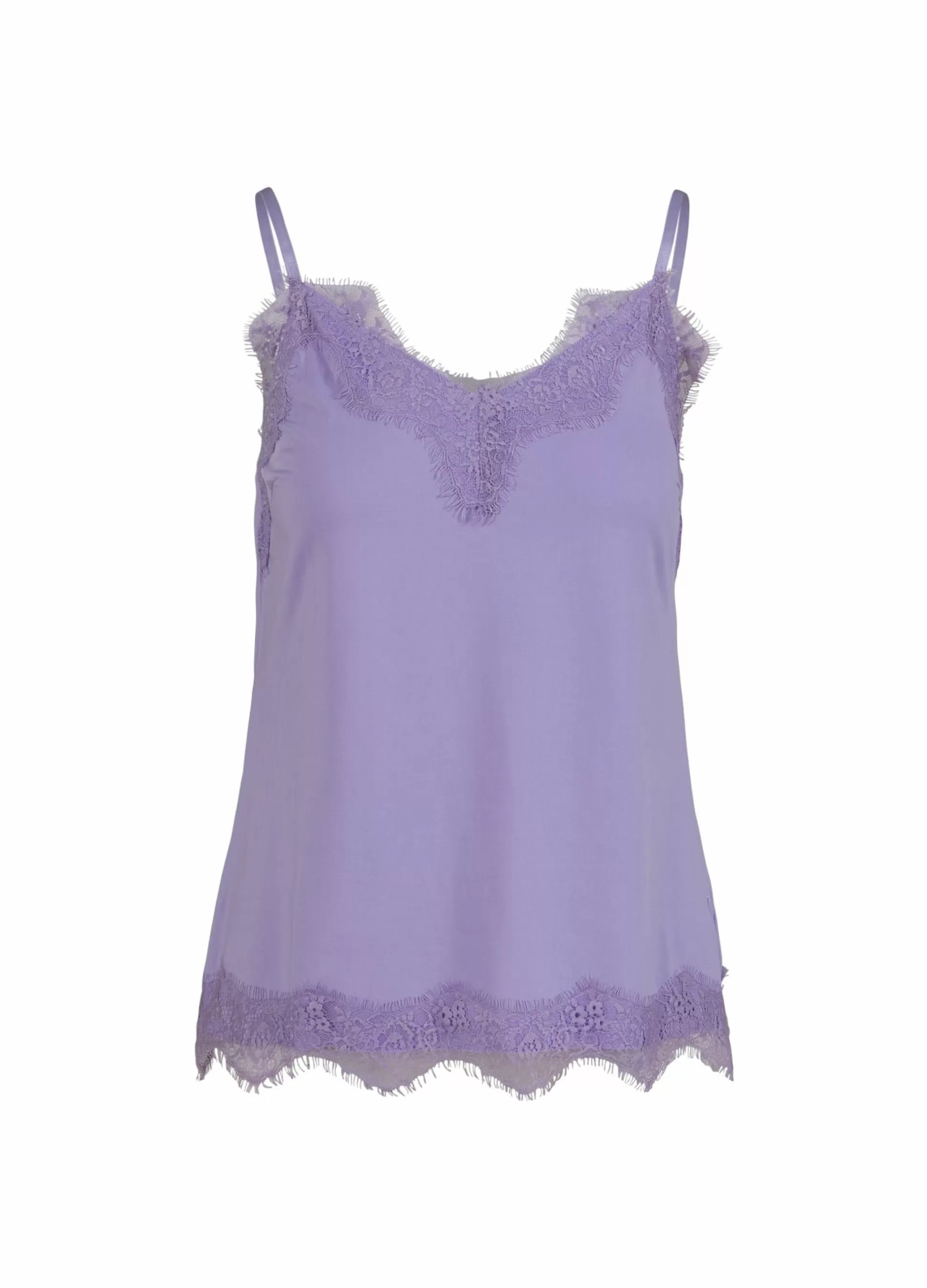 Coster Copenhagen Cc Heart Lace Top Lavender Shop