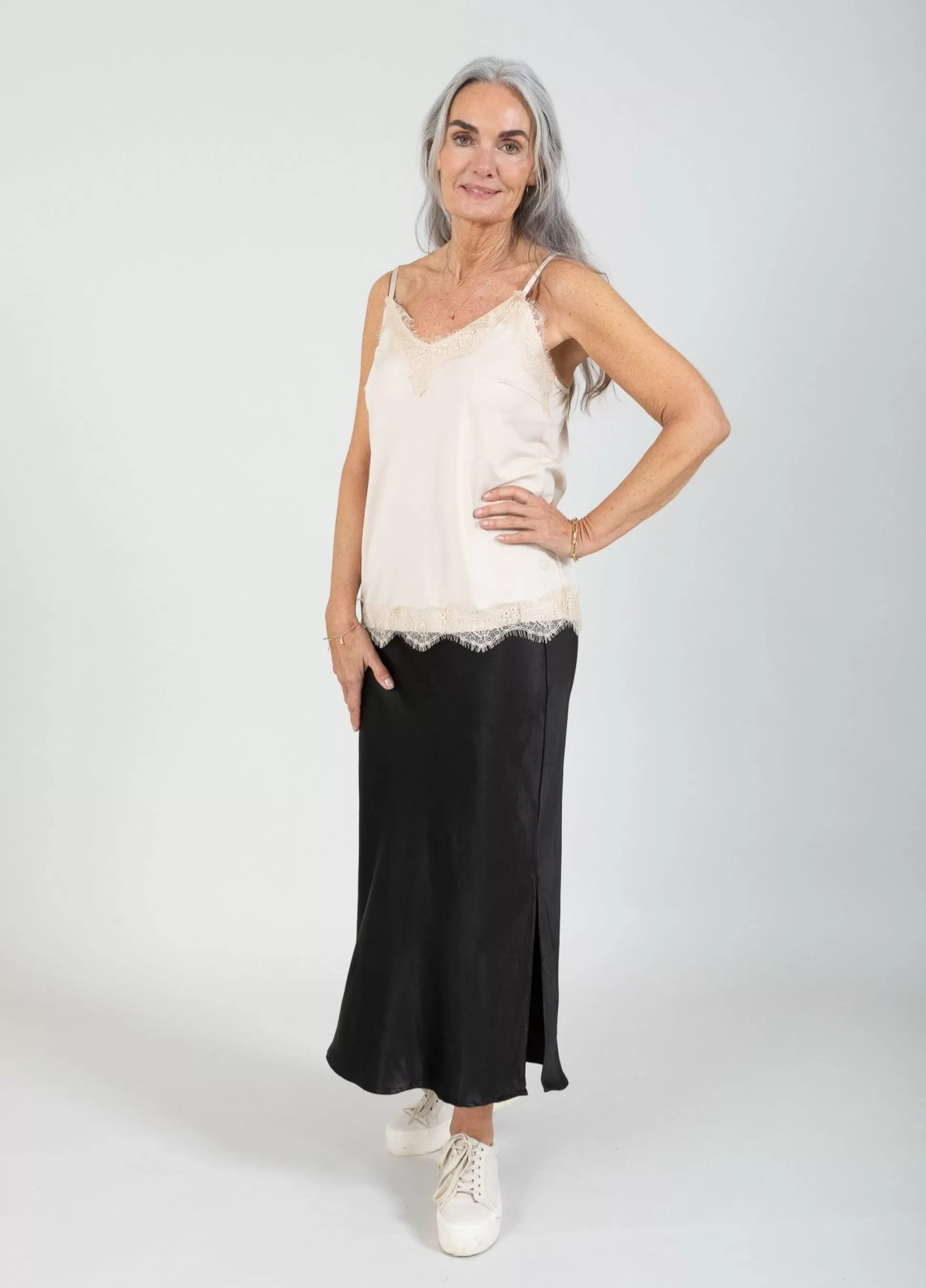 Coster Copenhagen Cc Heart Lace Top Nude Sale