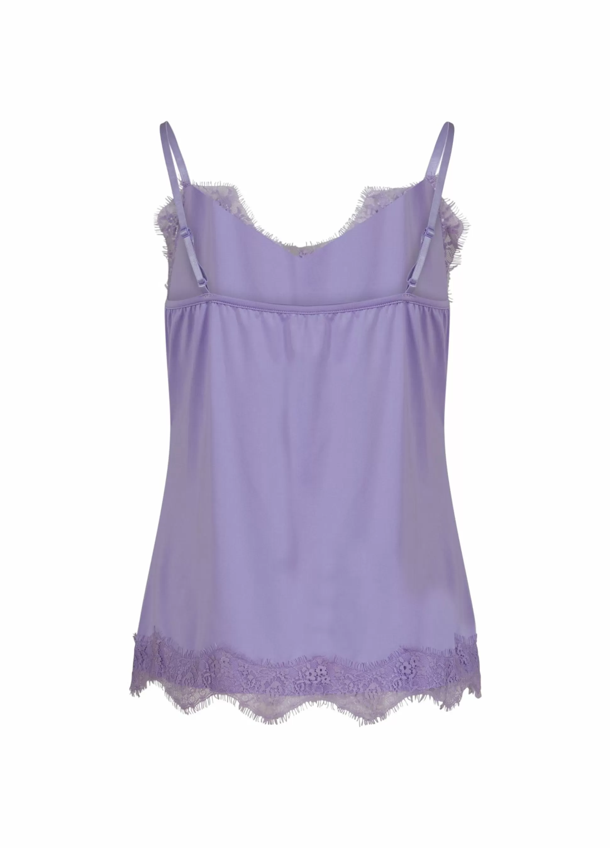 Coster Copenhagen Cc Heart Lace Top Lavender Shop