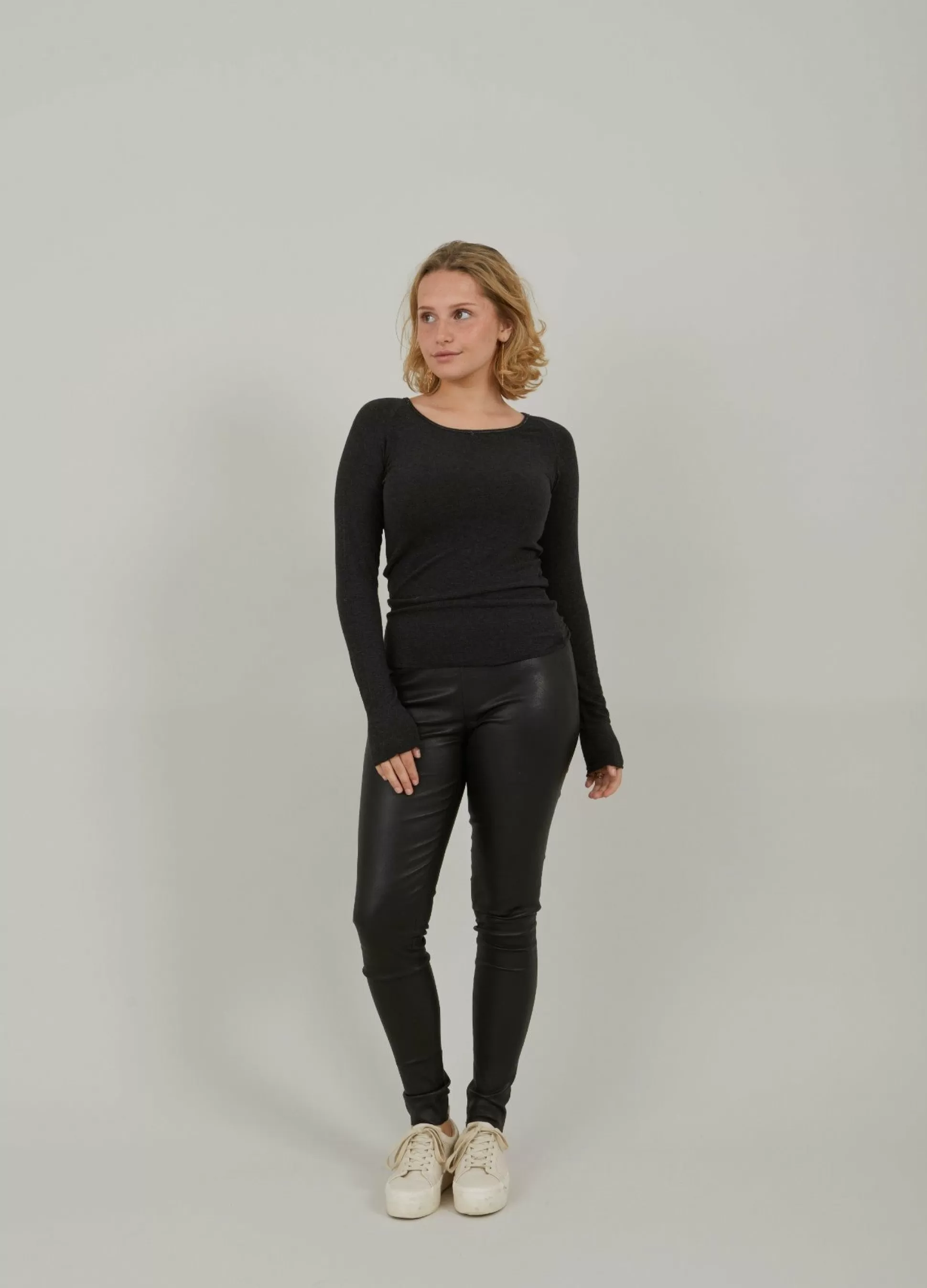 Coster Copenhagen Cc Heart Lana Knit With Long Sleeves Black Best Sale