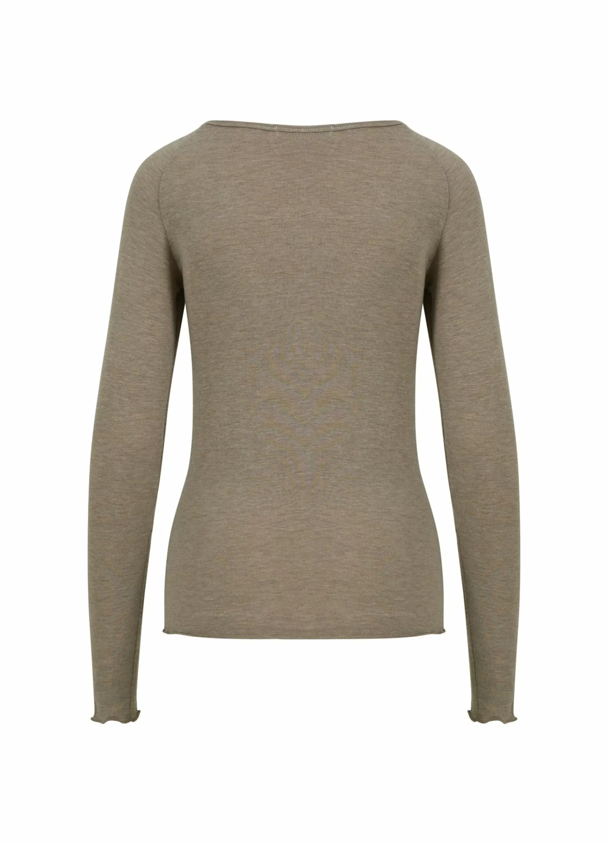 Coster Copenhagen Cc Heart Lana Knit With Long Sleeves Hazel Melange Flash Sale