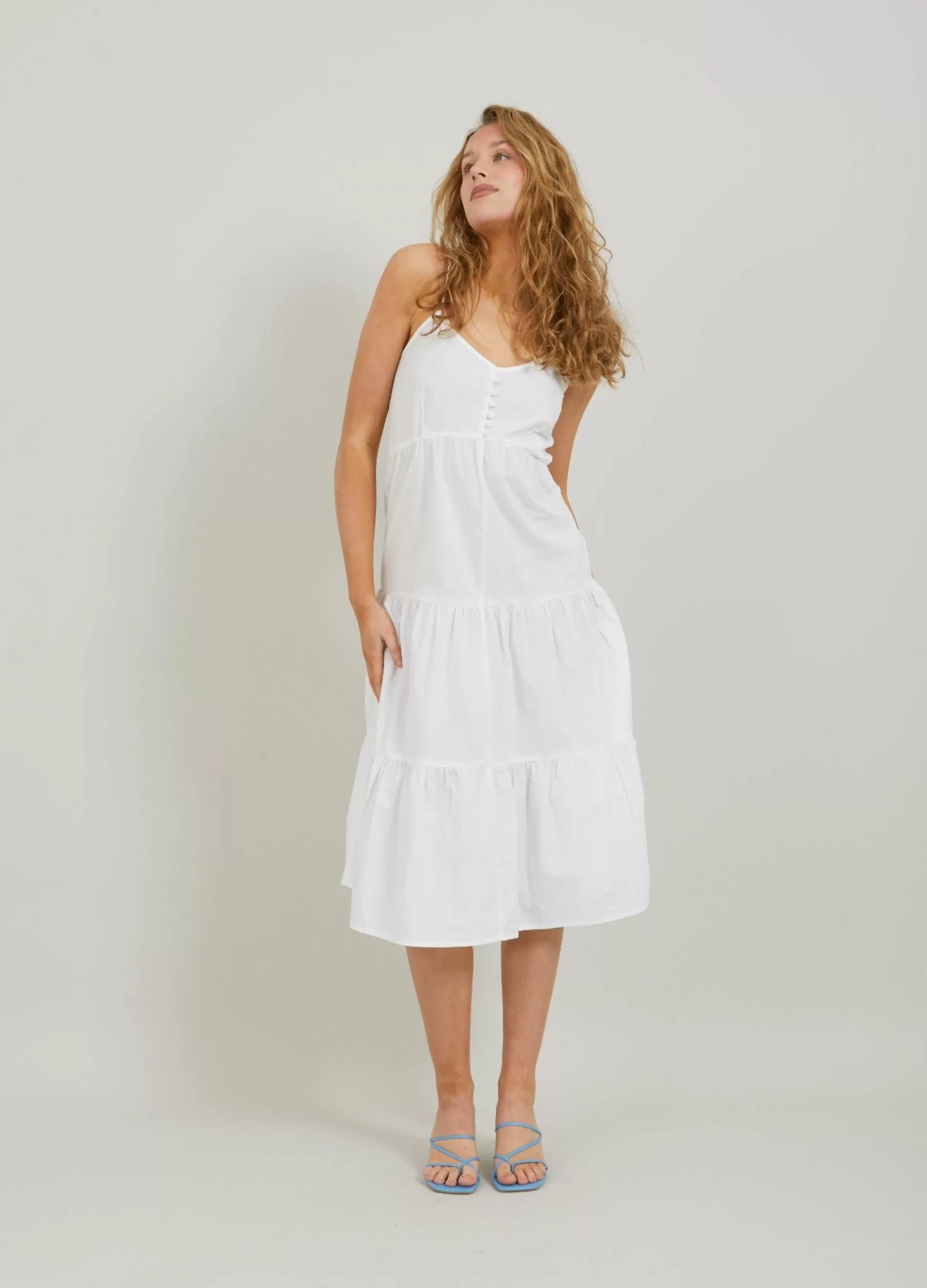 Coster Copenhagen Cc Heart Lara Long Dress White New