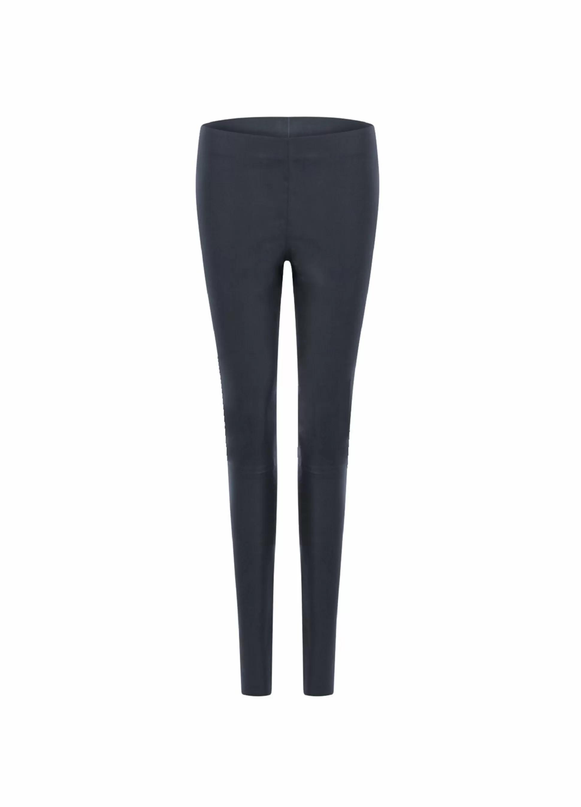 Coster Copenhagen Cc Heart Leggings In Leather Dark Blue Discount