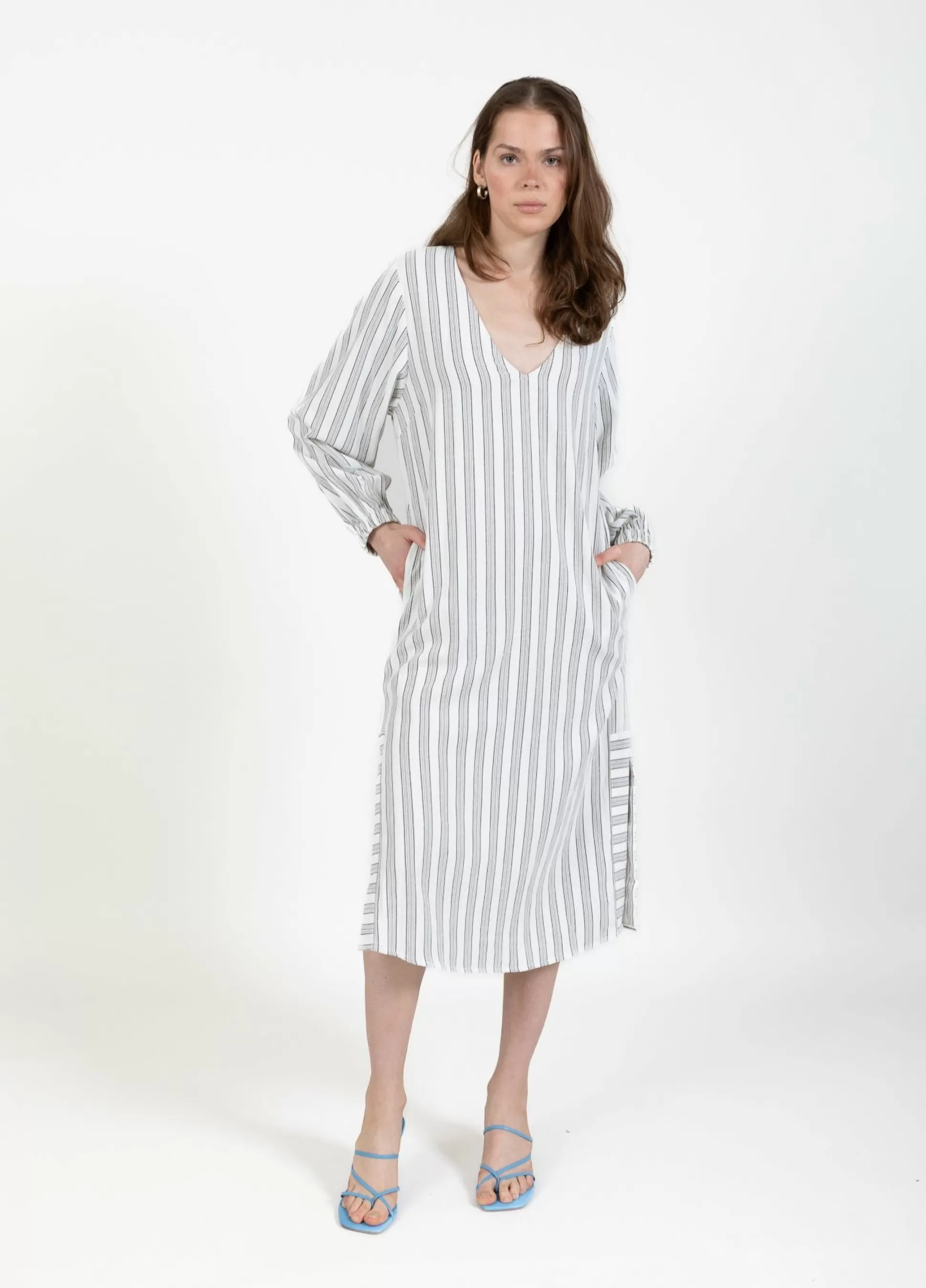 Coster Copenhagen Cc Heart Lina Loose Linen Look Dress Sale