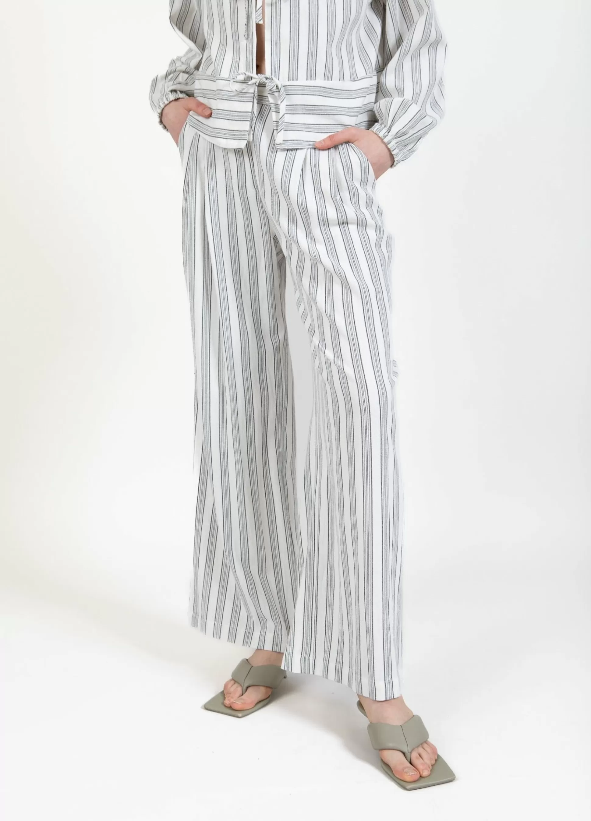 Coster Copenhagen Cc Heart Lina Loose Linen-Look Trousers Best