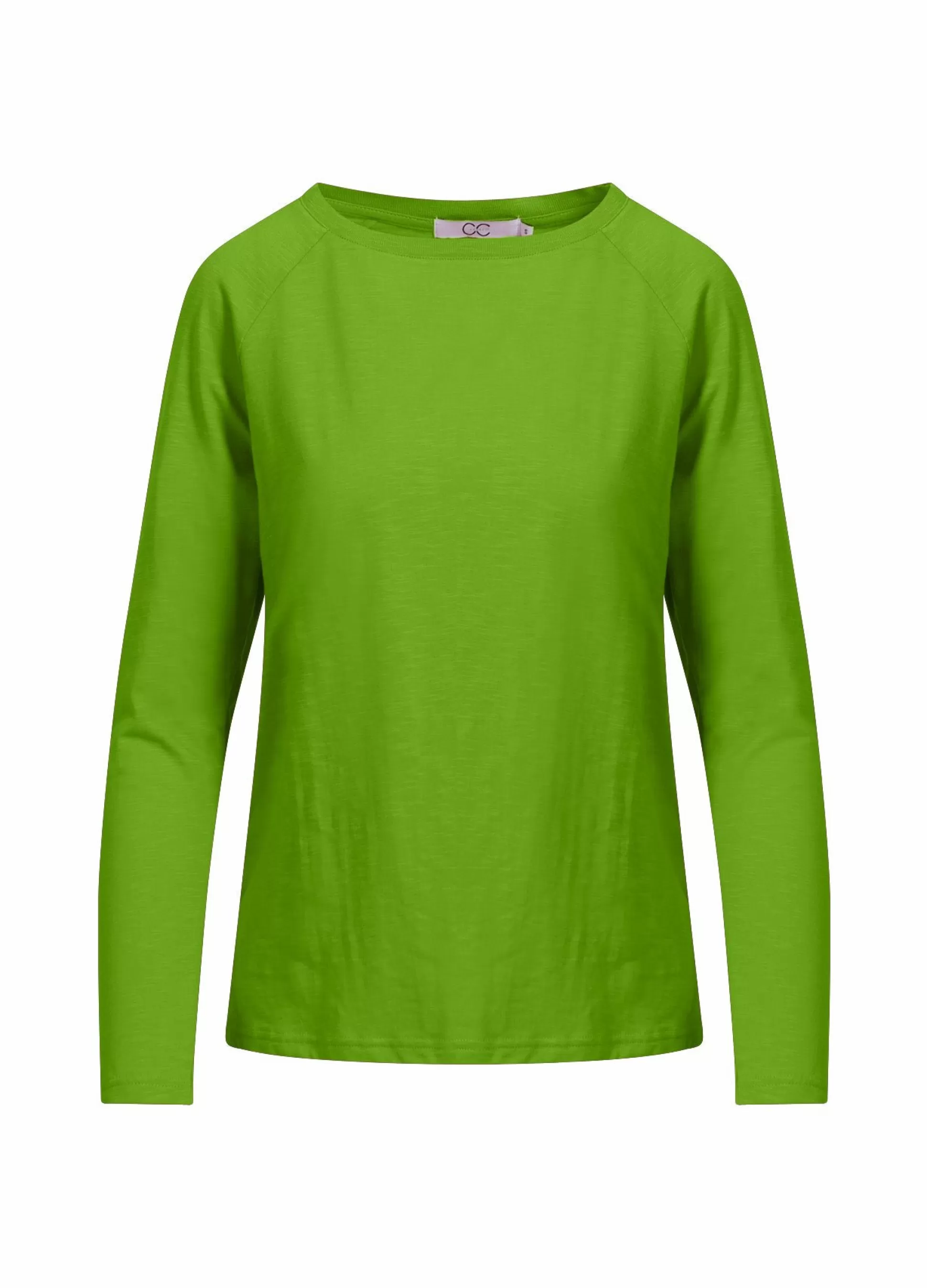 Coster Copenhagen Cc Heart Long Sleeve T-Shirt Flashy Green New