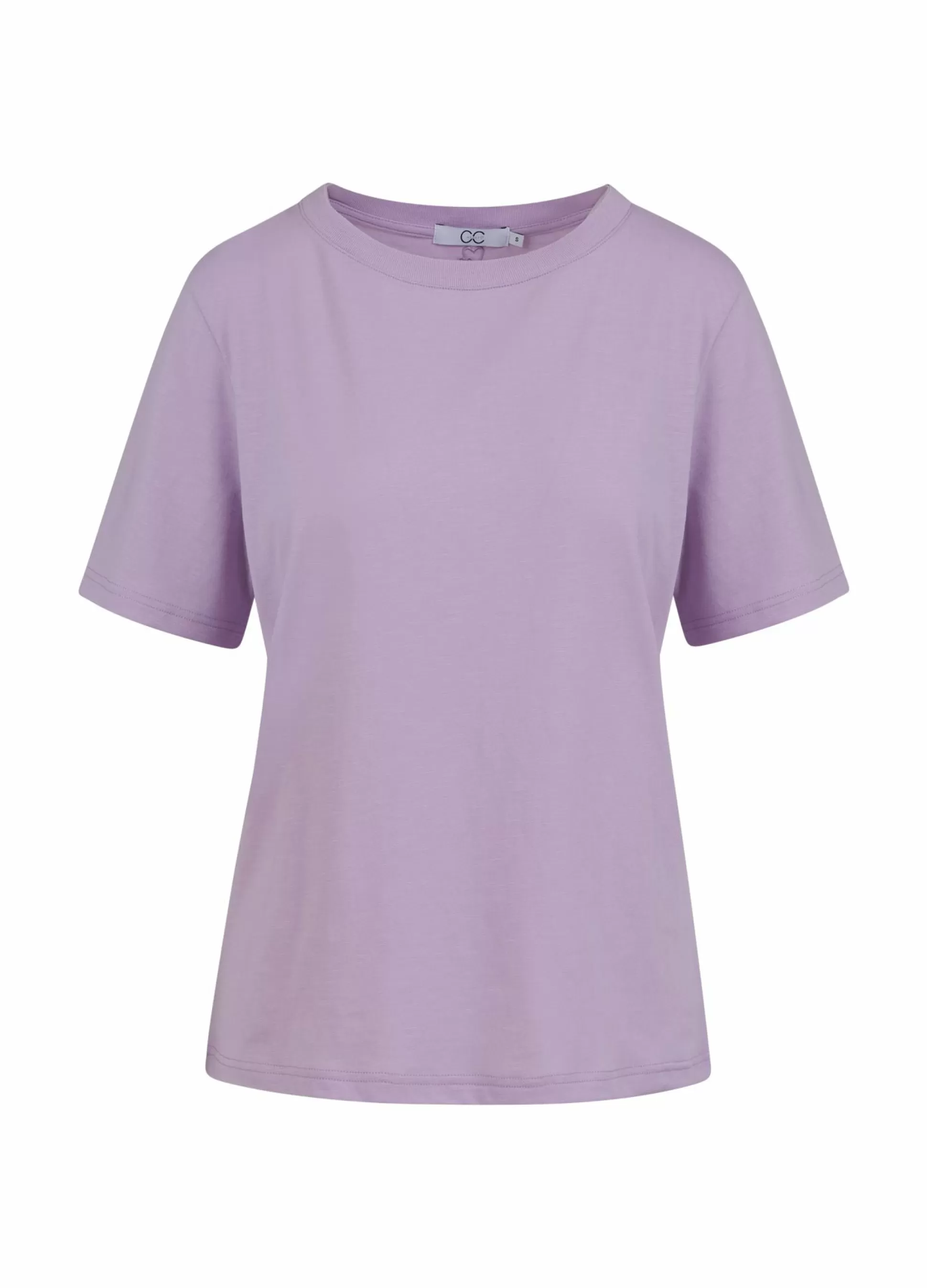 Coster Copenhagen Cc Heart Regular T-Shirt Lavender New