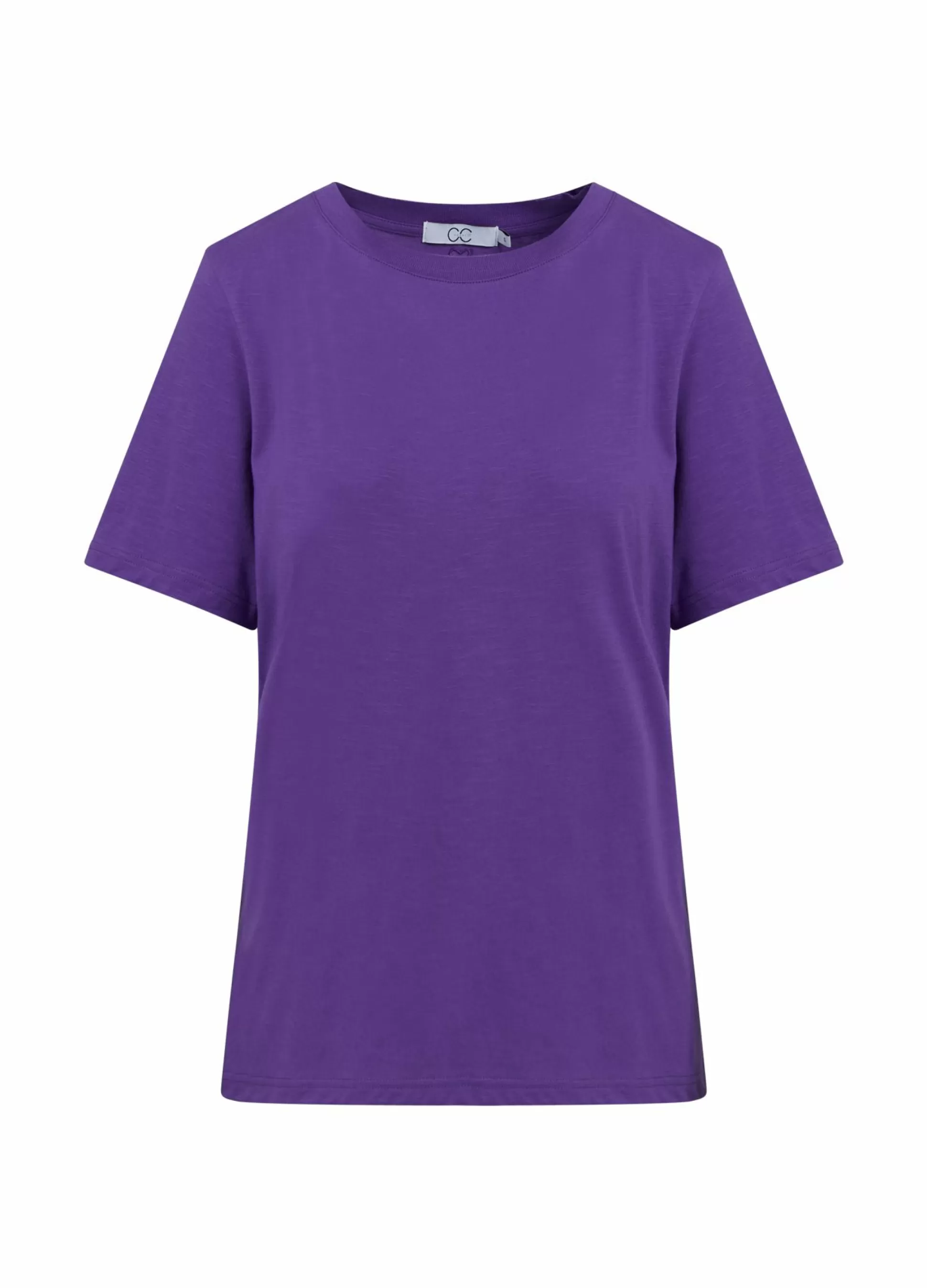 Coster Copenhagen Cc Heart Regular T-Shirt Warm Purple Cheap