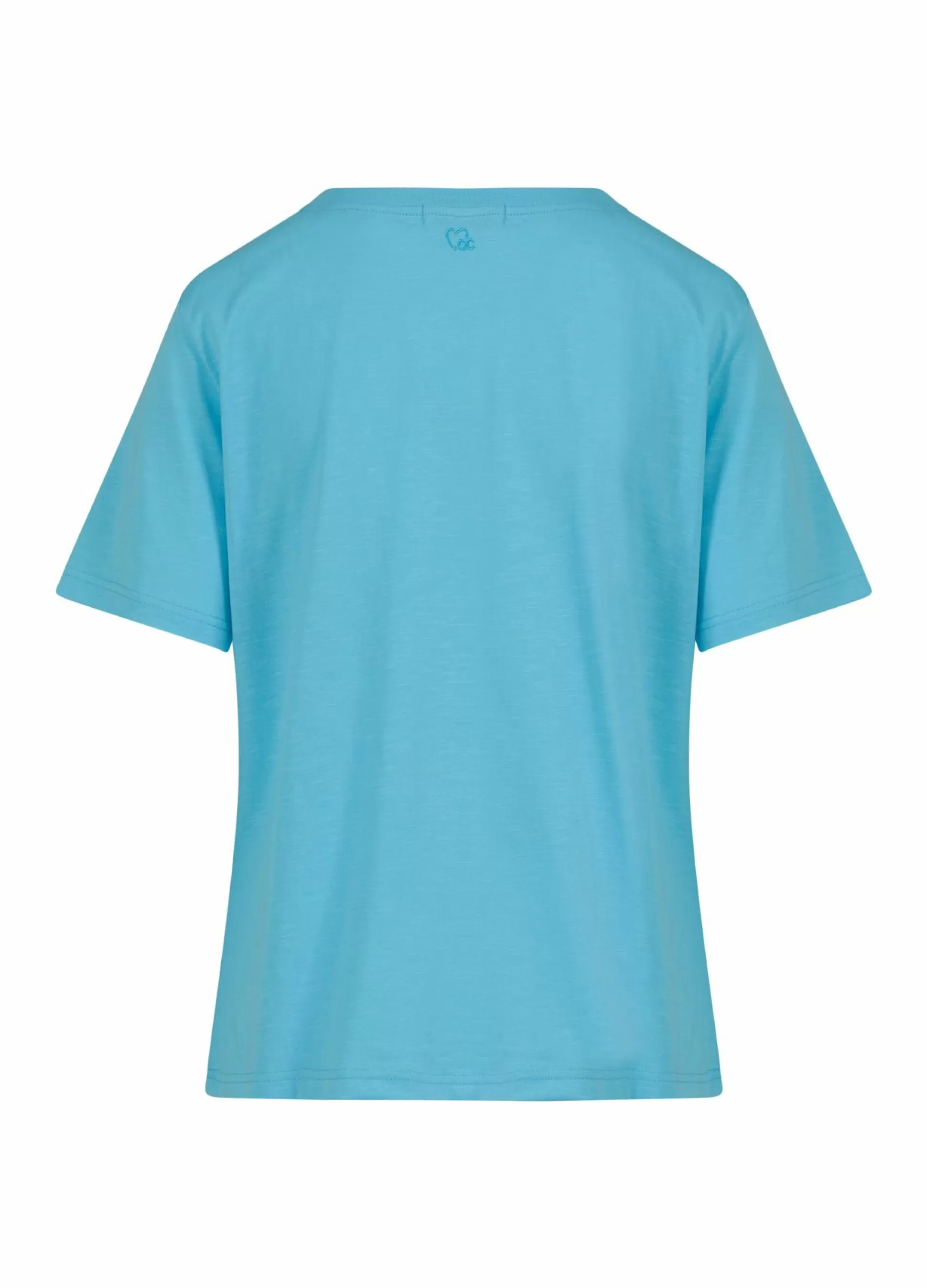 Coster Copenhagen Cc Heart Regular T-Shirt Aqua Blue Best