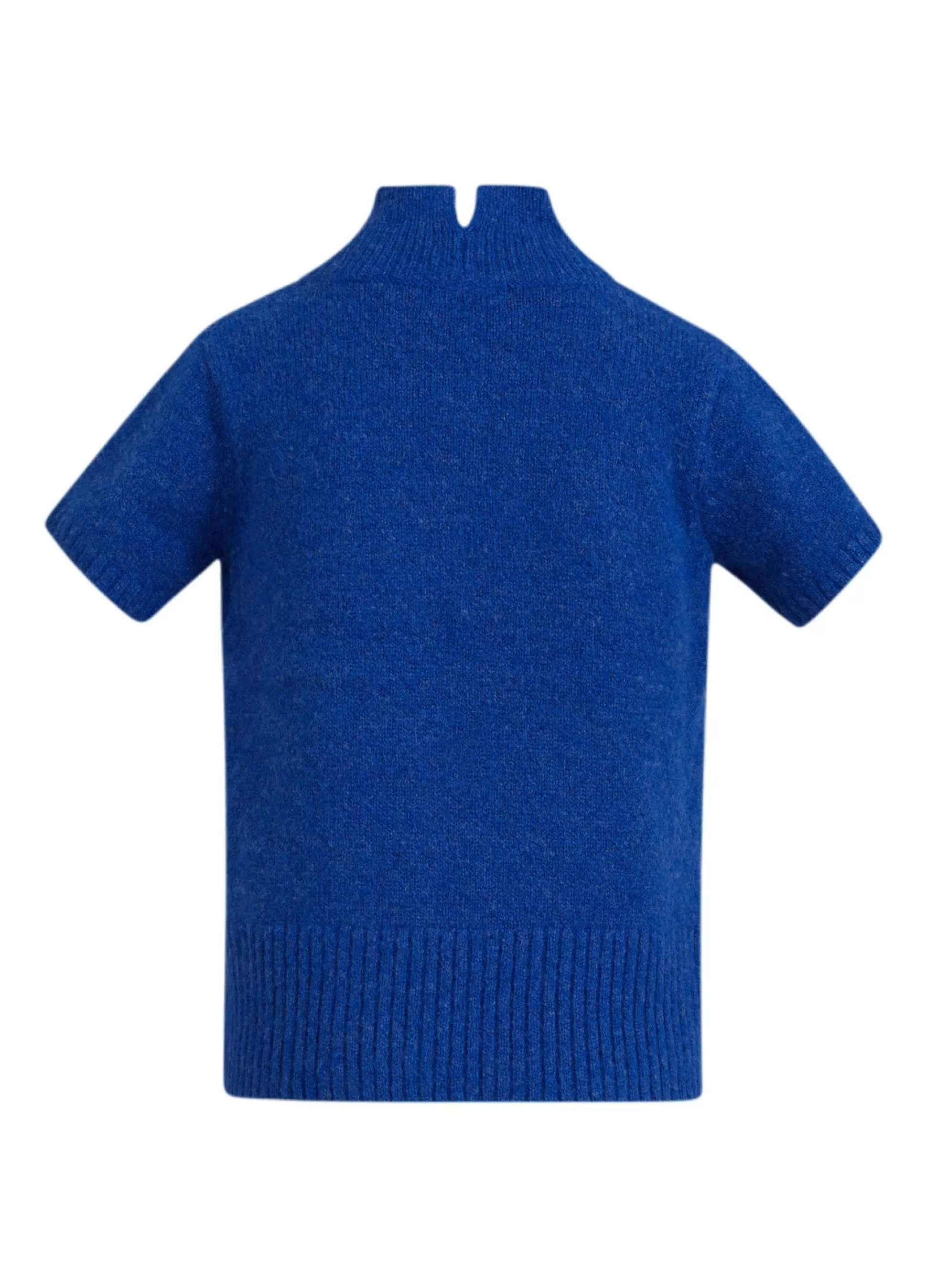 Coster Copenhagen Cc Heart Short Sleeve Alpaca Top Cobalt Blue Store