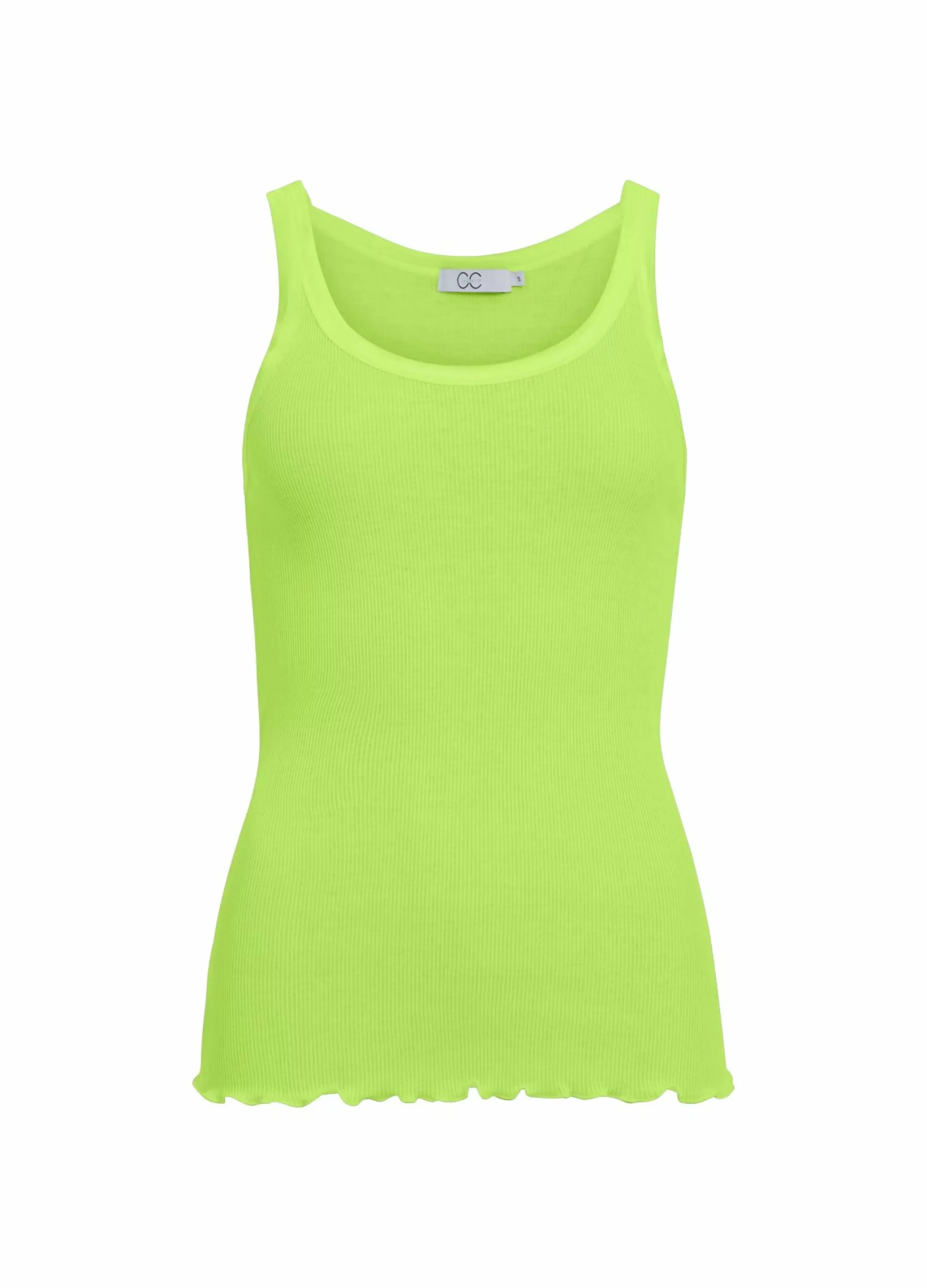 Coster Copenhagen Cc Heart Silk Strappy Top Flashy Green Best Sale