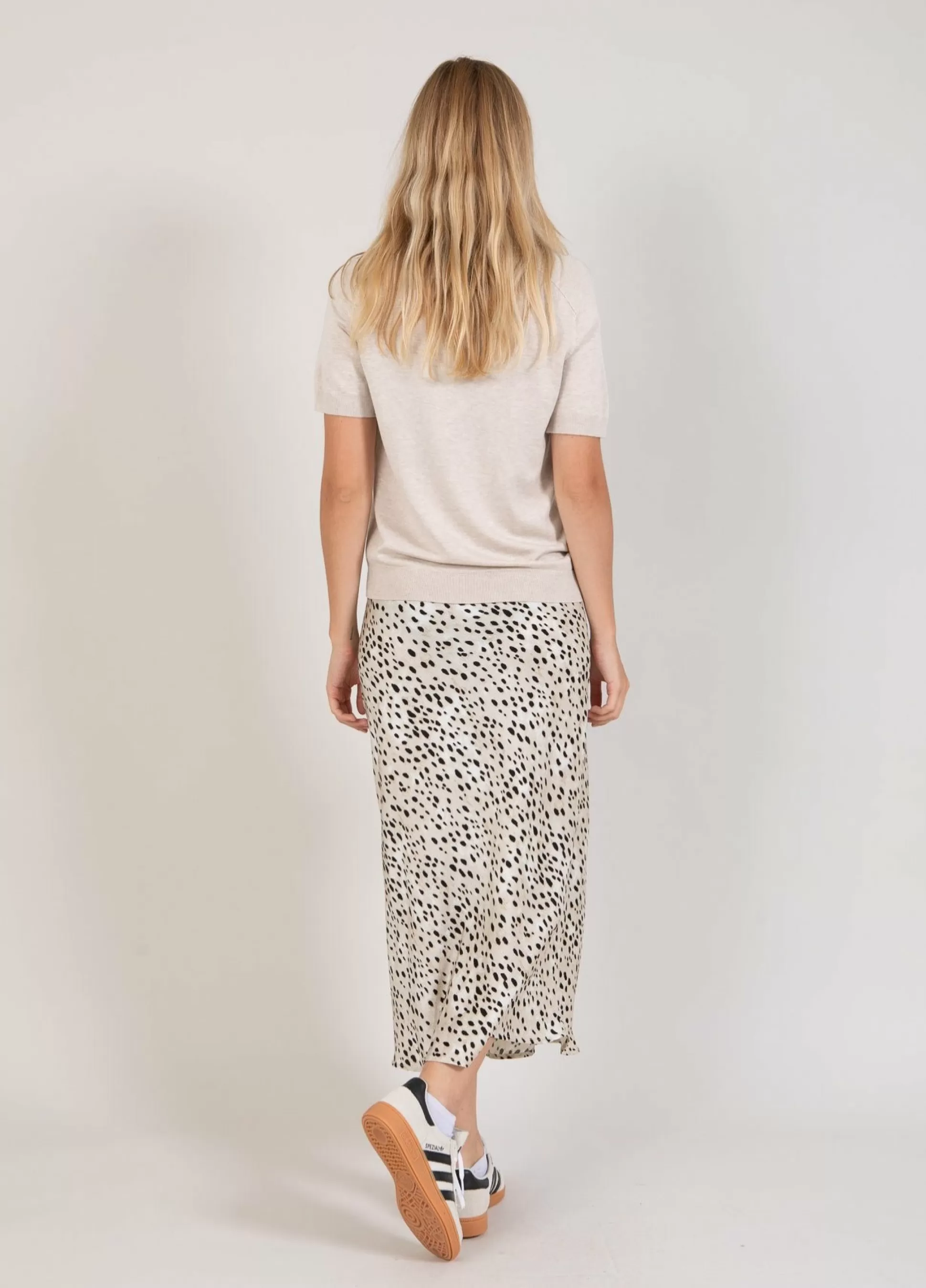 Coster Copenhagen Cc Heart Skyler Mid Length Printed Skirt Light Leo Cheap