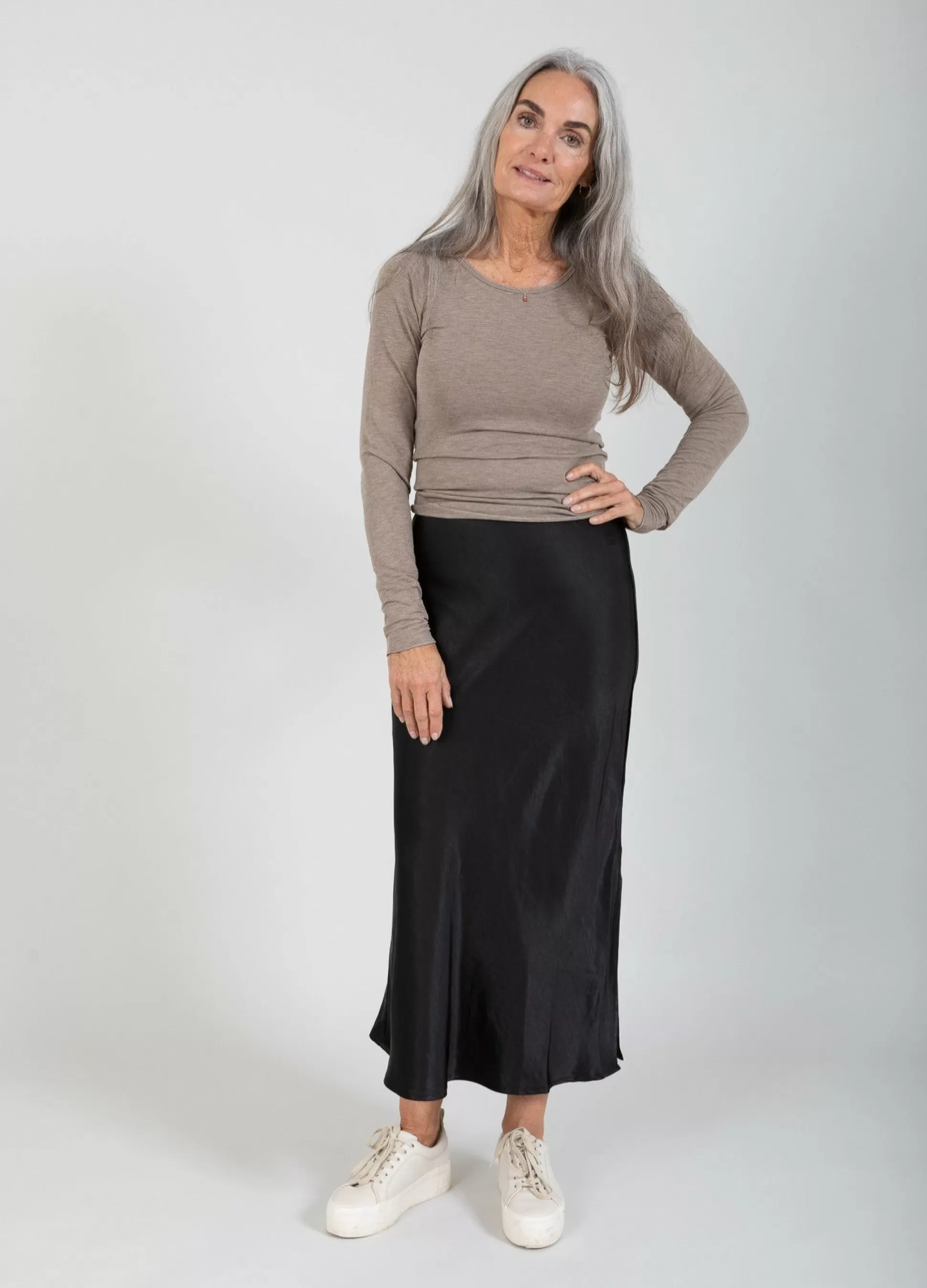 Coster Copenhagen Cc Heart Skyler Midi-Length Skirt Black Sale