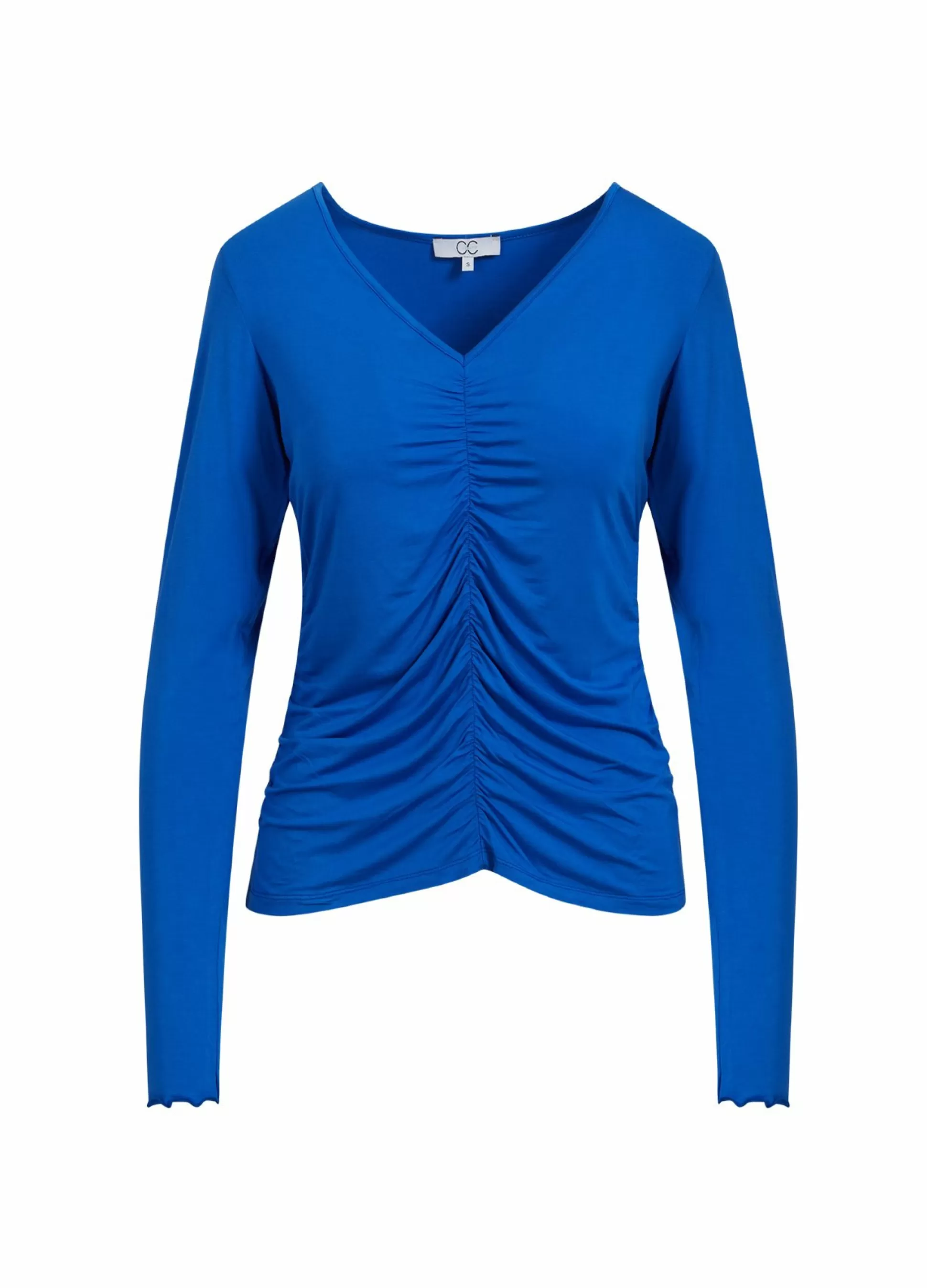 Coster Copenhagen Cc Heart Sofia Blouse Cobalt Blue Shop