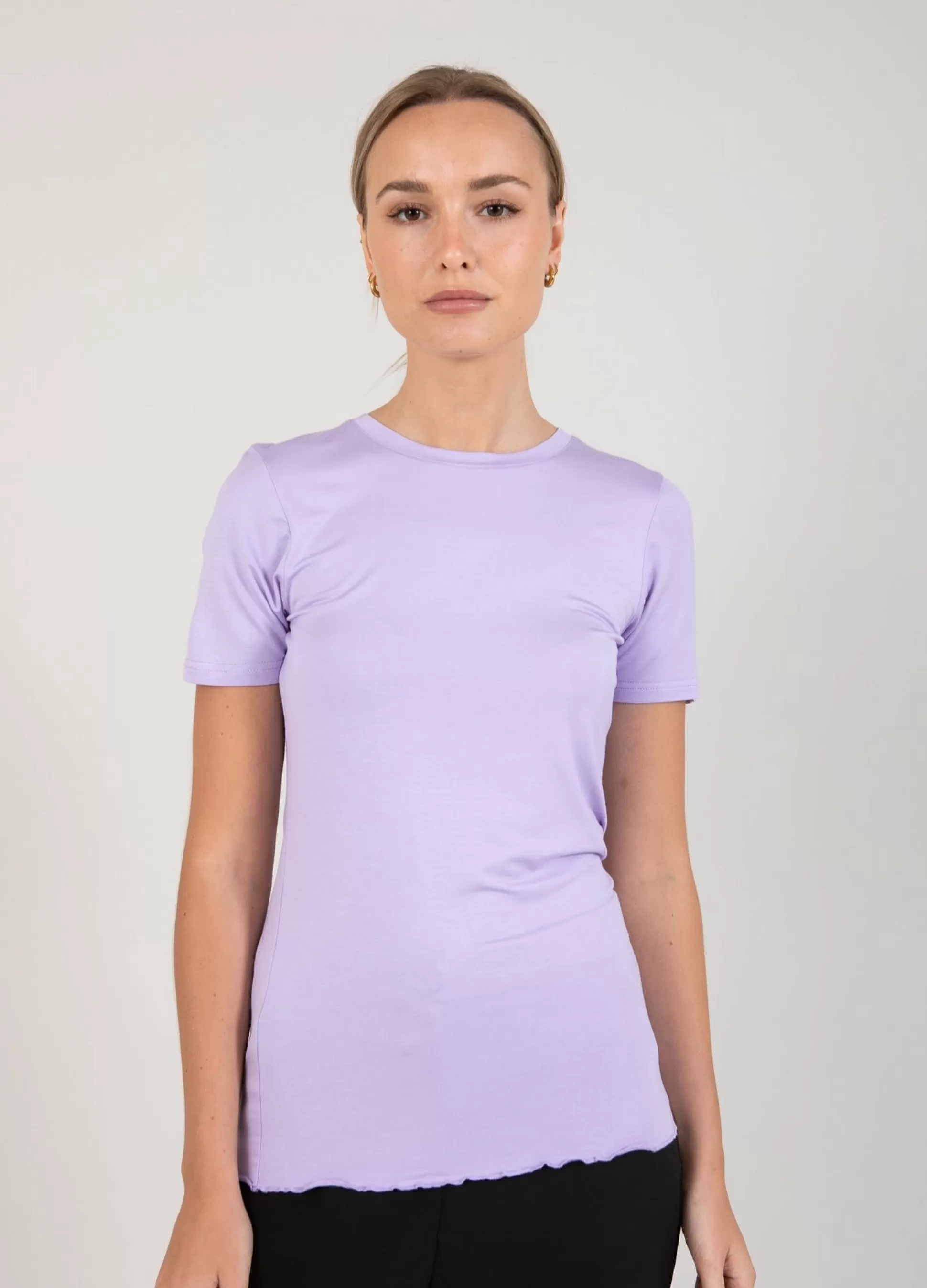 Coster Copenhagen Cc Heart Sofia Short Sleeve Blouse Lavender Cheap