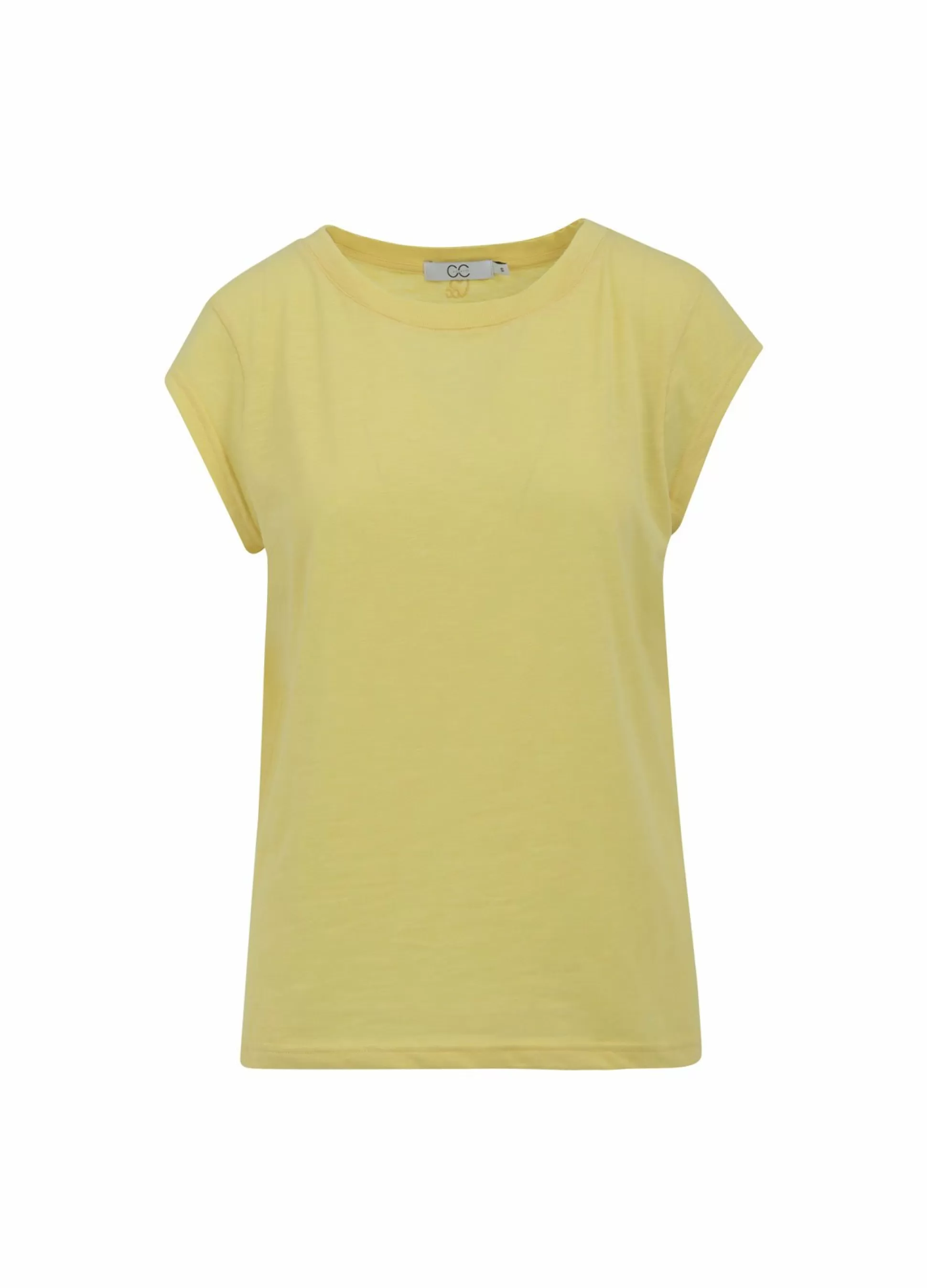 Coster Copenhagen Cc Heart T-Shirt Sunny Yellow Online