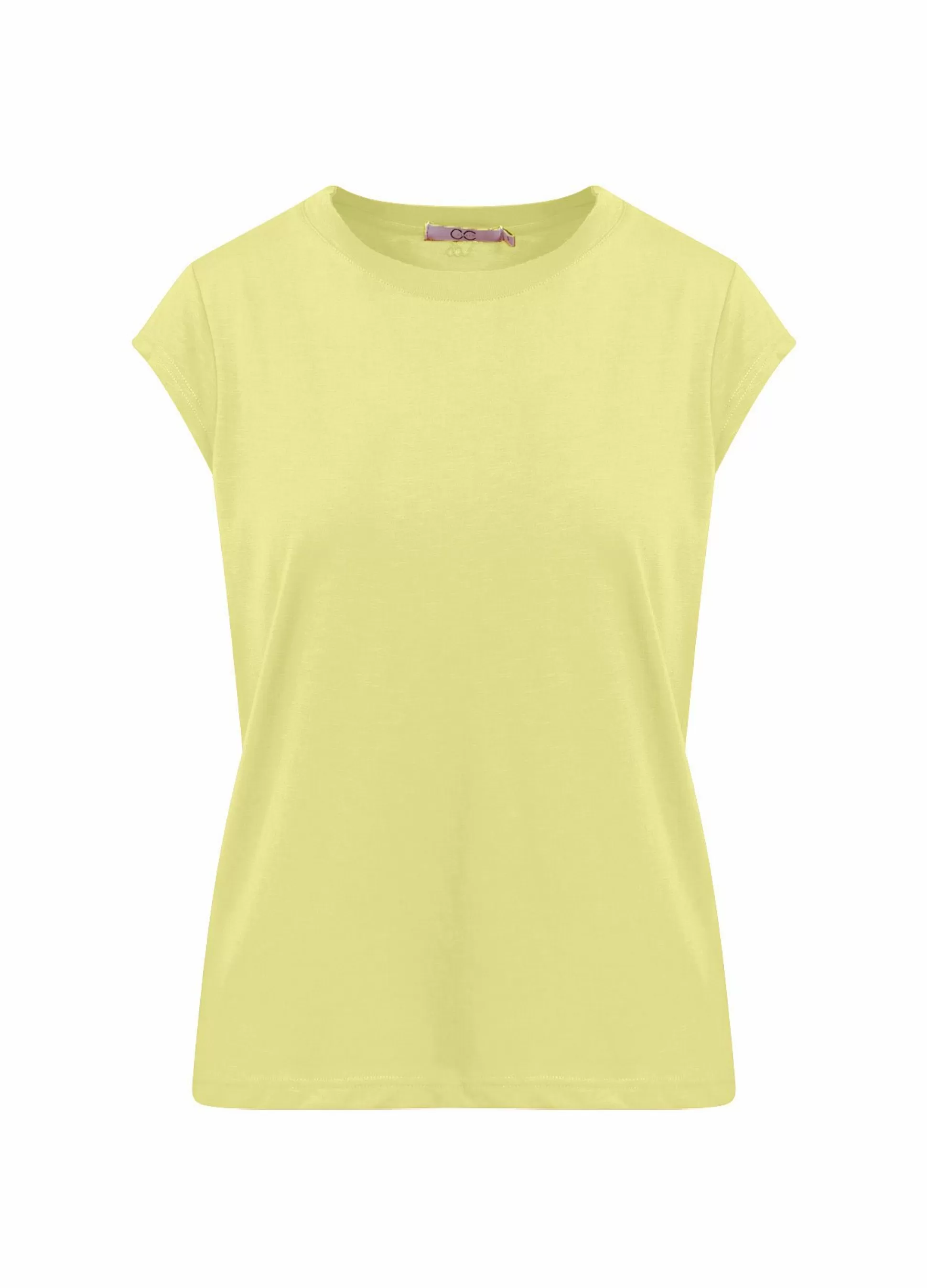 Coster Copenhagen Cc Heart T-Shirt Warm Lemon Cheap