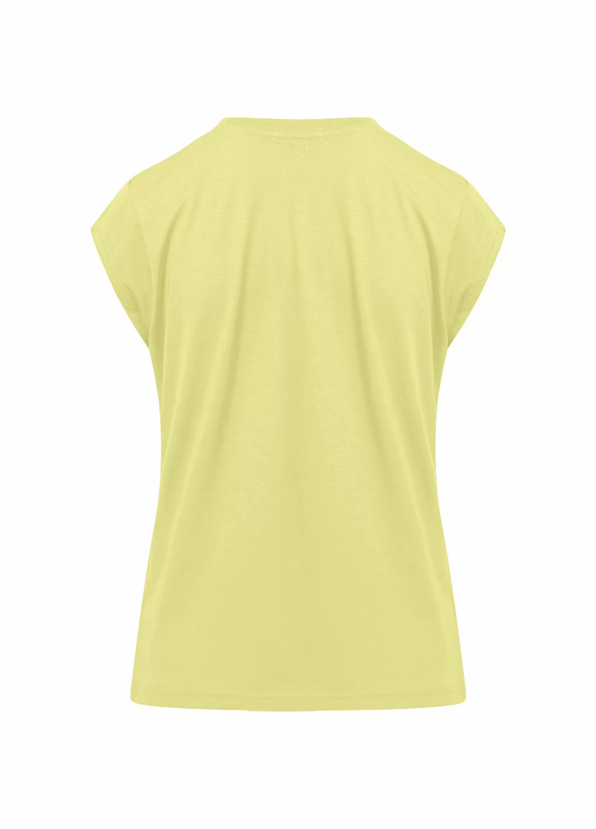 Coster Copenhagen Cc Heart T-Shirt Warm Lemon Cheap