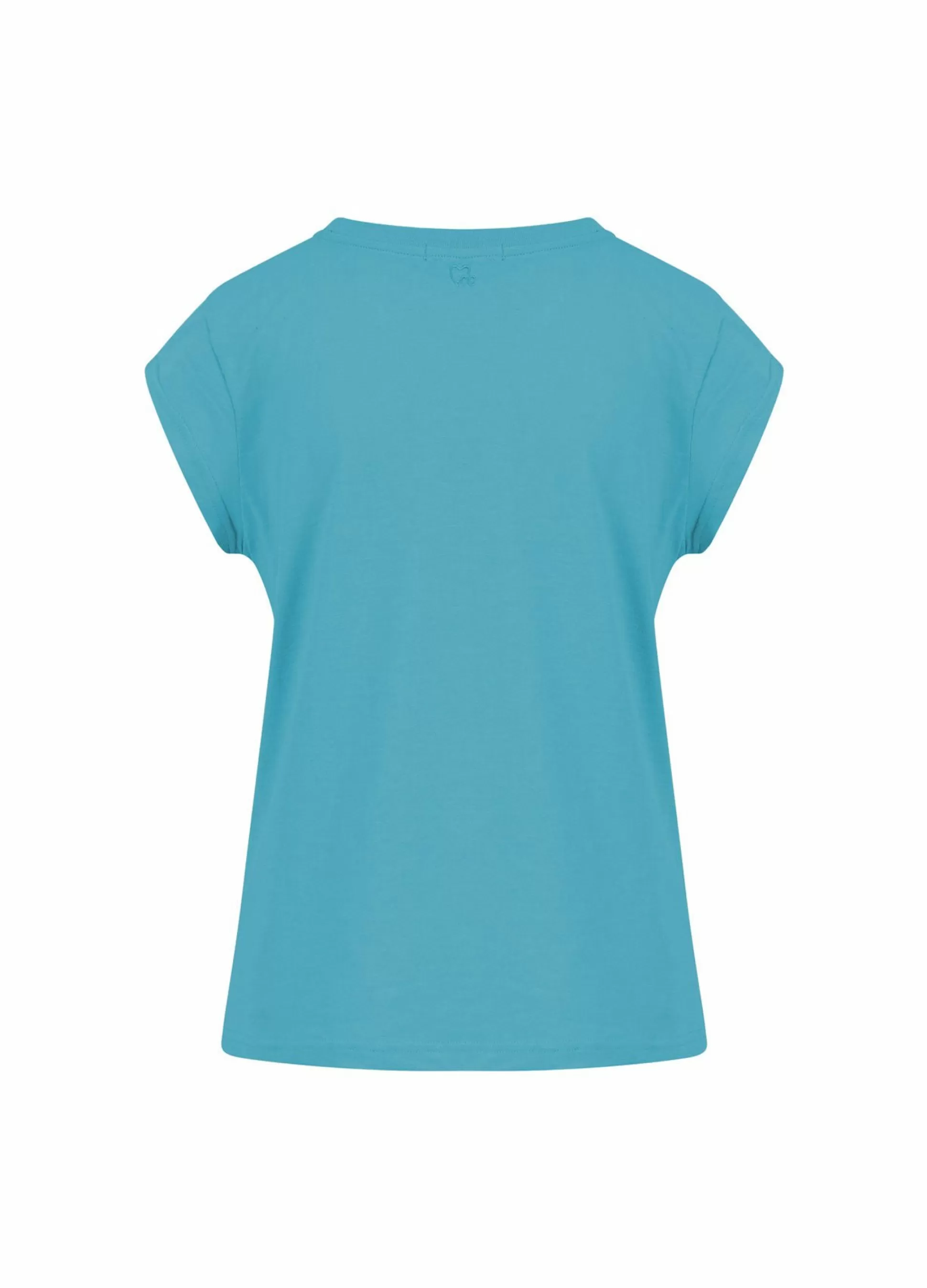 Coster Copenhagen Cc Heart T-Shirt Aqua Blue Best Sale