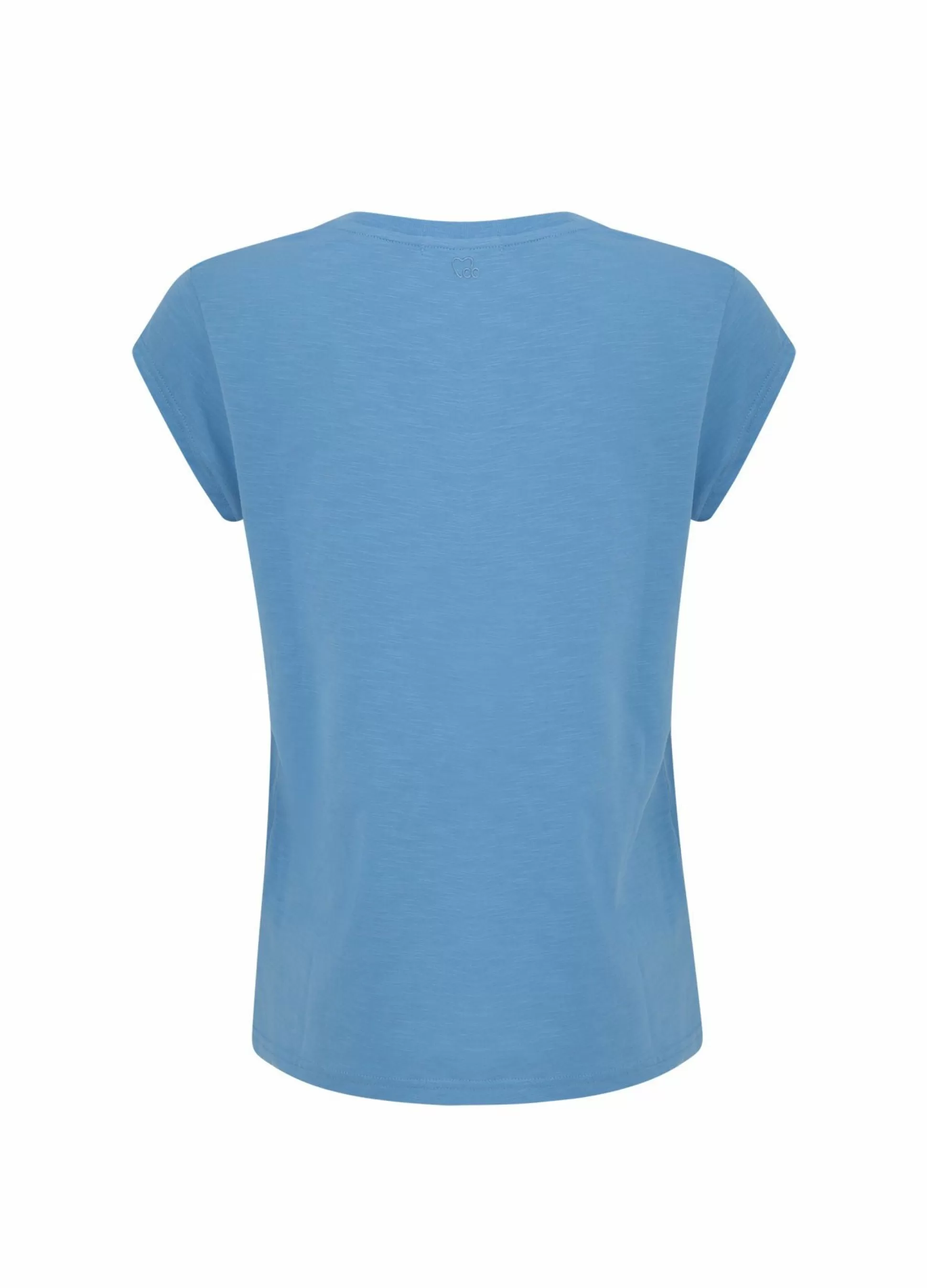 Coster Copenhagen Cc Heart V-Neck T-Shirt Airy Blue Sale