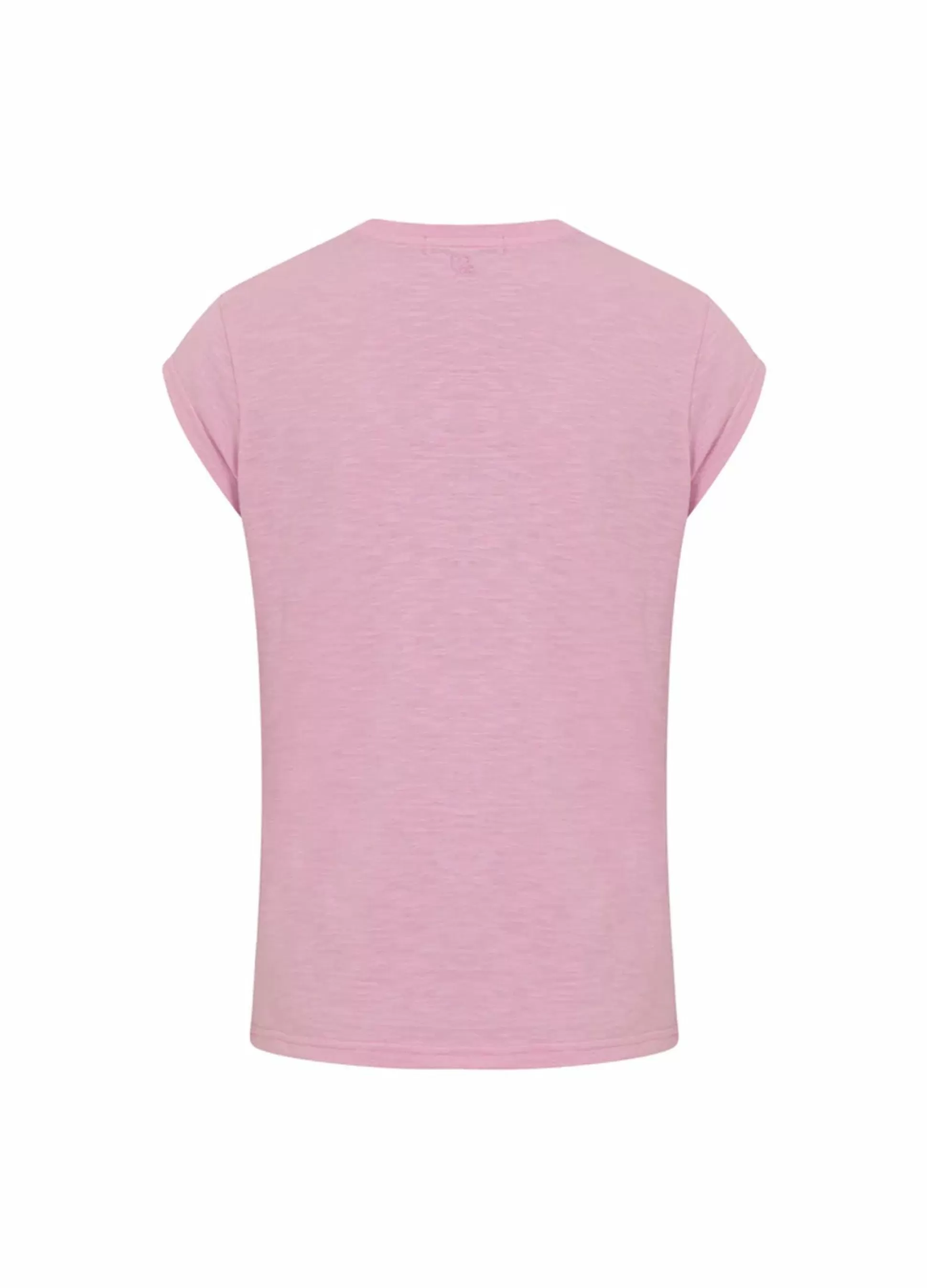 Coster Copenhagen Cc Heart V-Neck T-Shirt Orchid Pink Shop