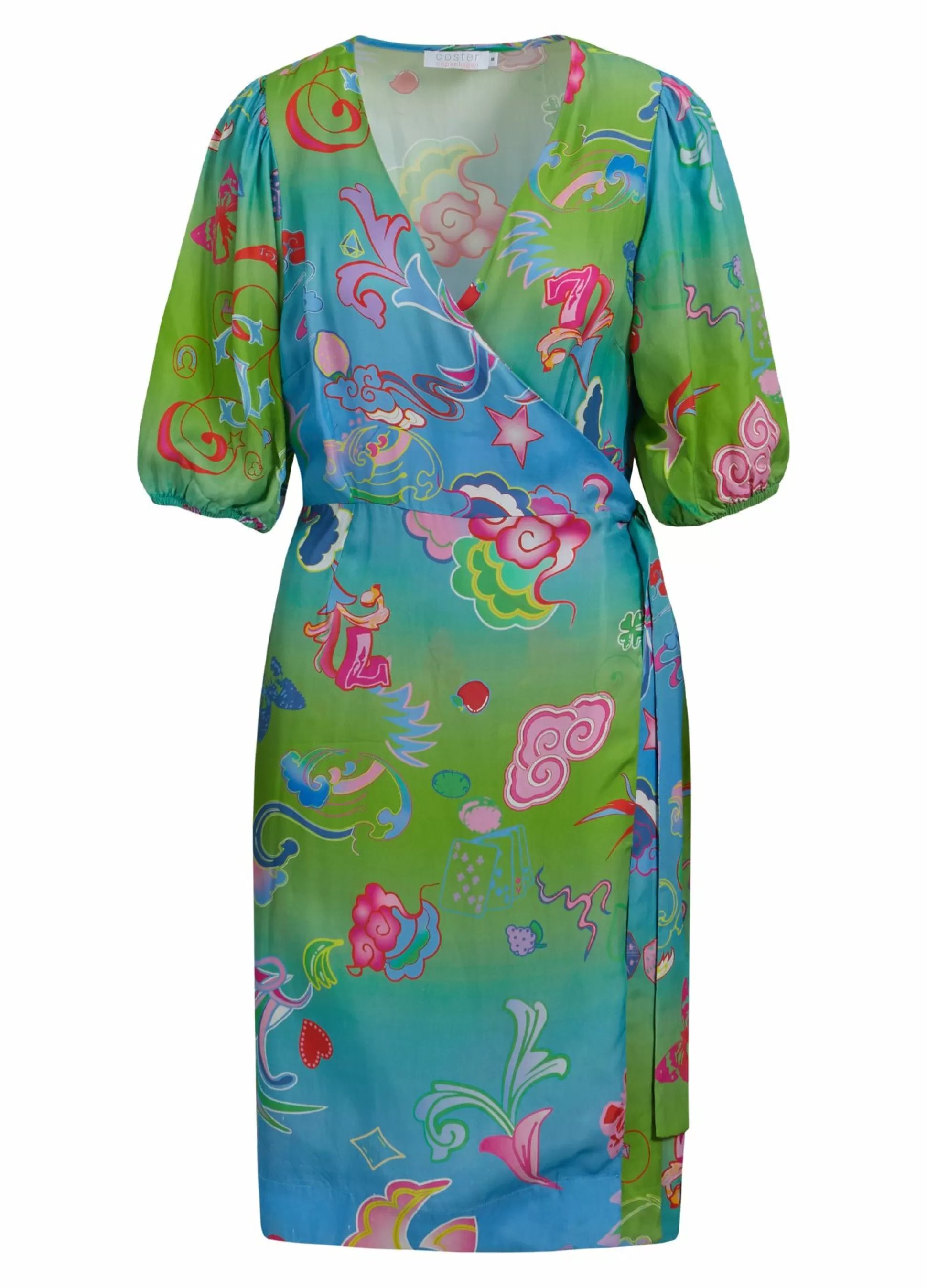 Coster Copenhagen Dress W. Game On Print Hot