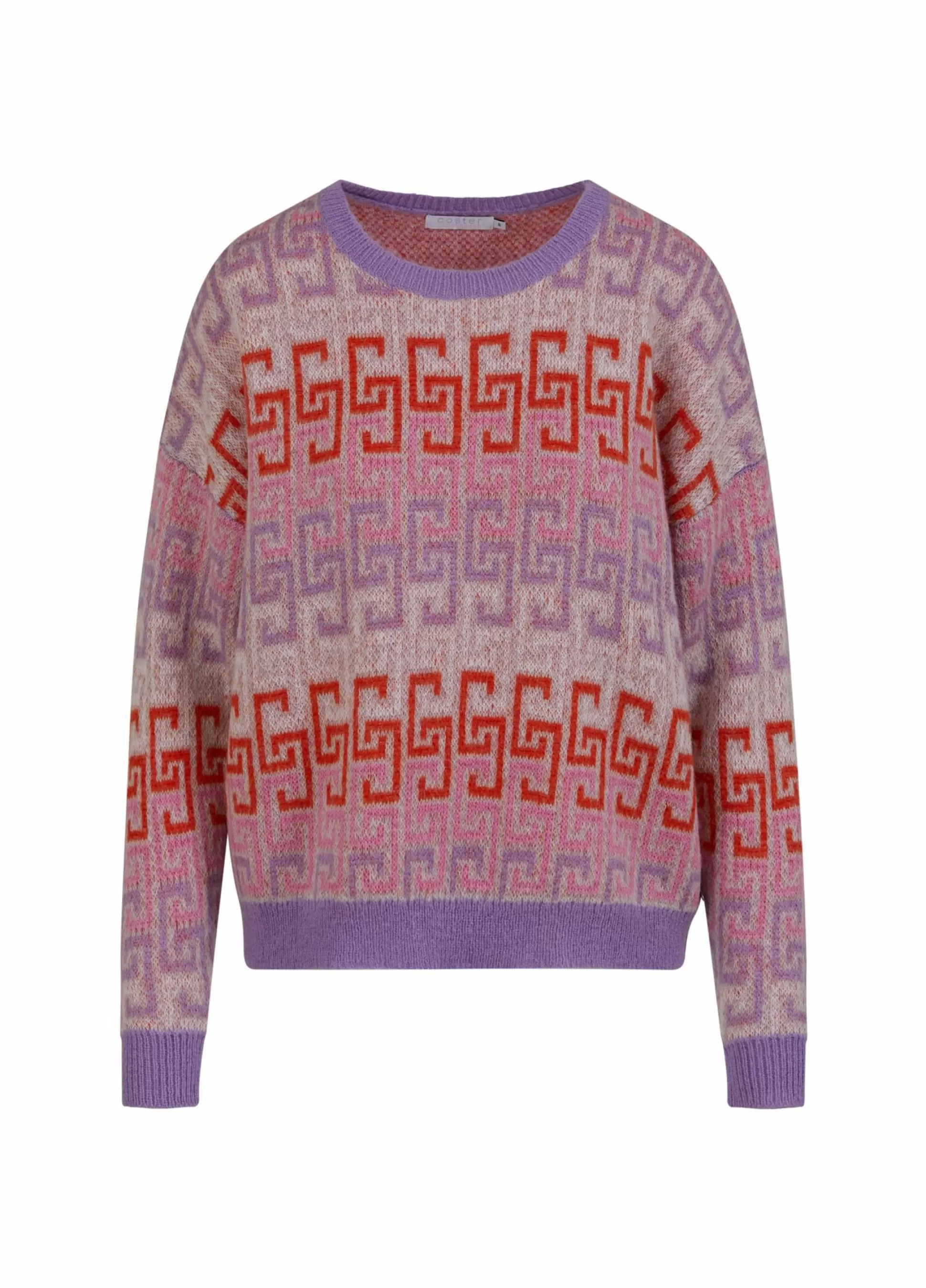 Coster Copenhagen Knit Jaquard With Cc Color Stripe Discount
