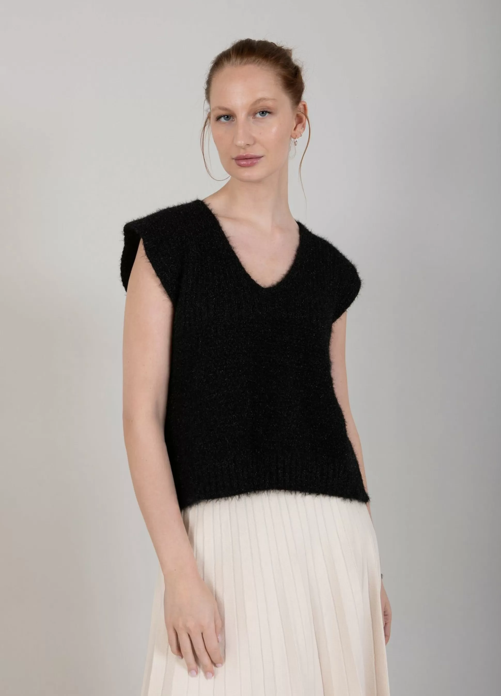 Coster Copenhagen Knit West Black Fashion