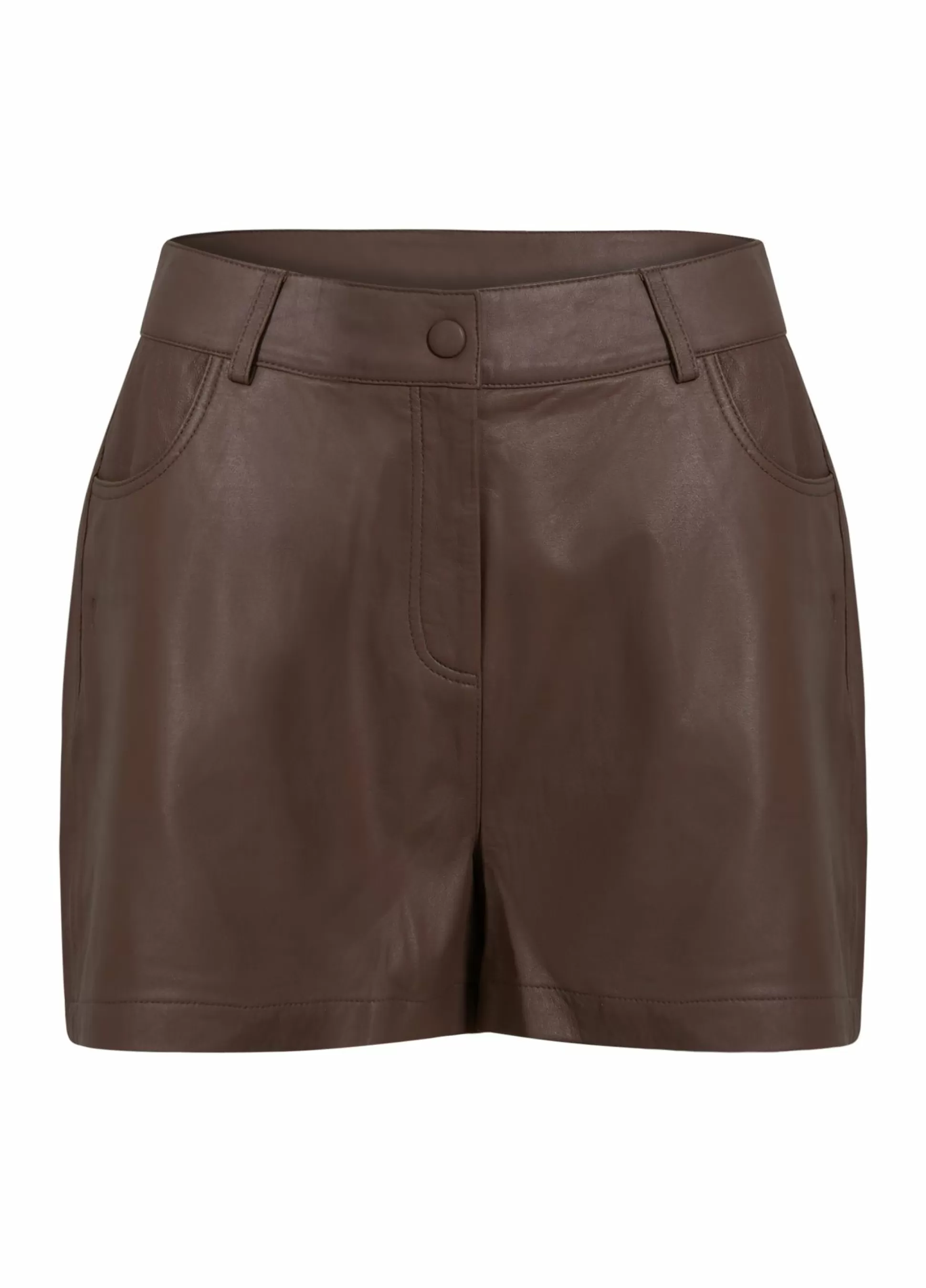 Coster Copenhagen Leather Shorts Discount