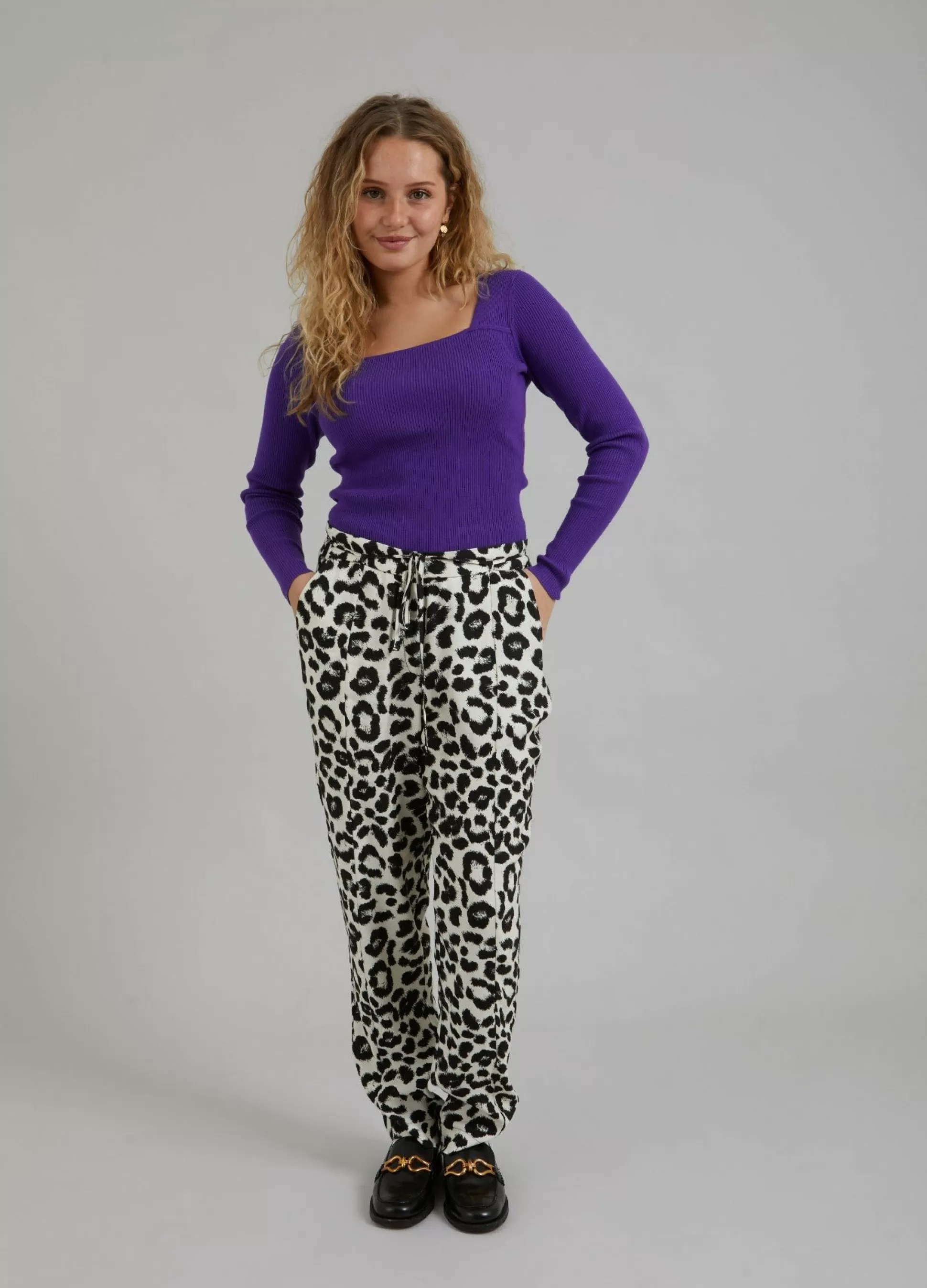 Coster Copenhagen Leo Print Trousers Cheap