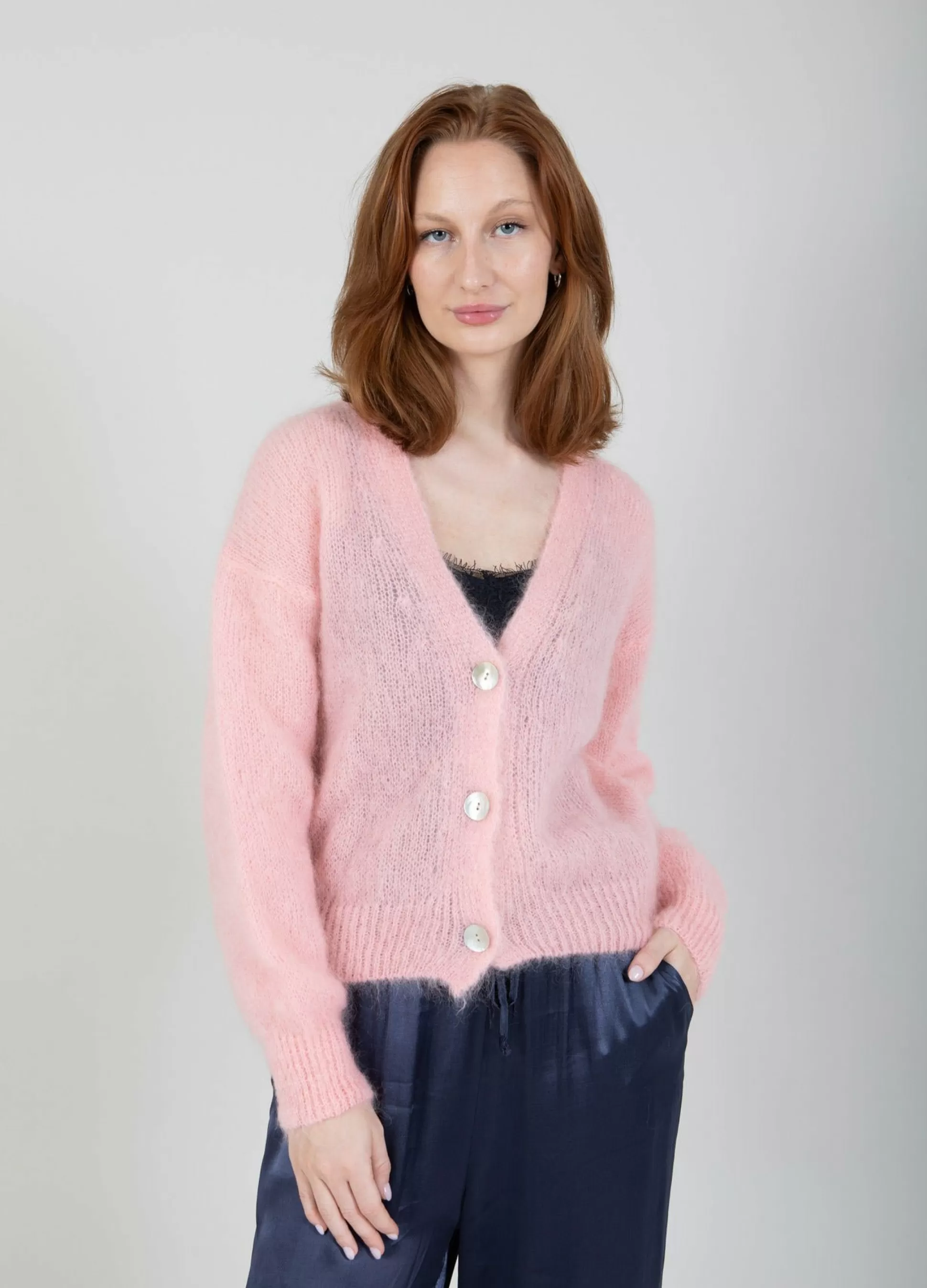 Coster Copenhagen Mohair Cardigan Light Rose Best