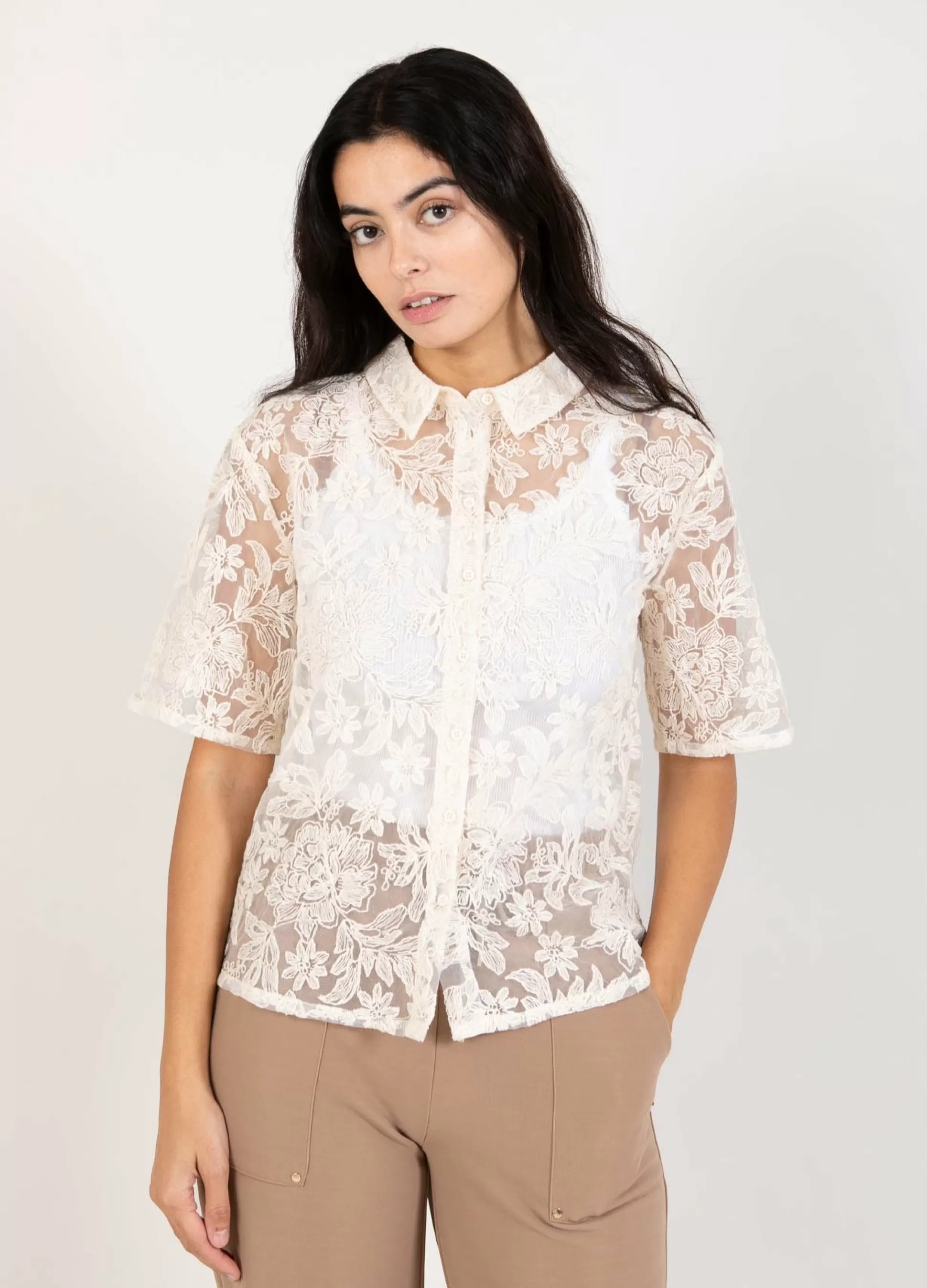 Coster Copenhagen Shirt With Lace New