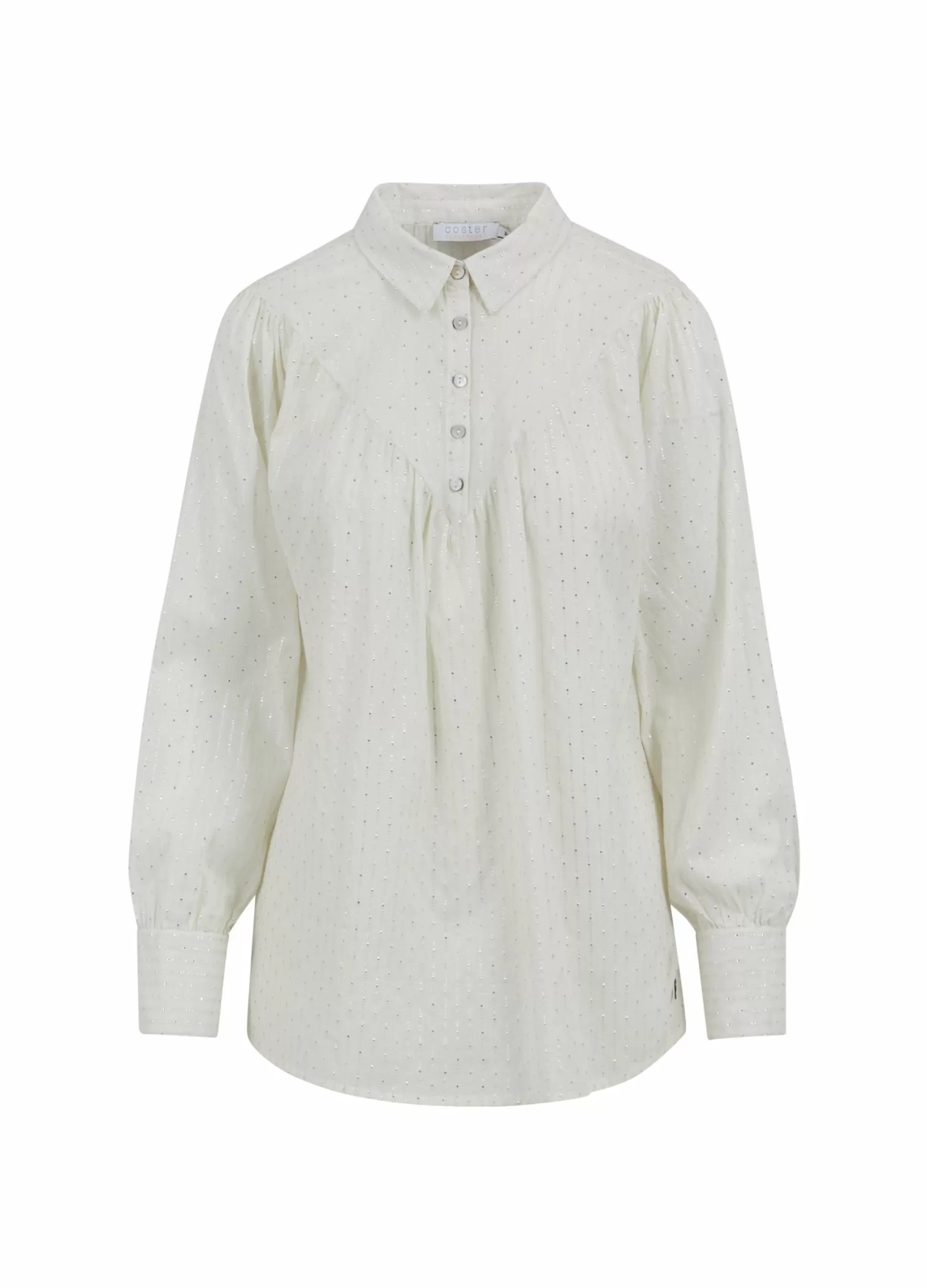 Coster Copenhagen Shirt With Metallic Effect Clearance