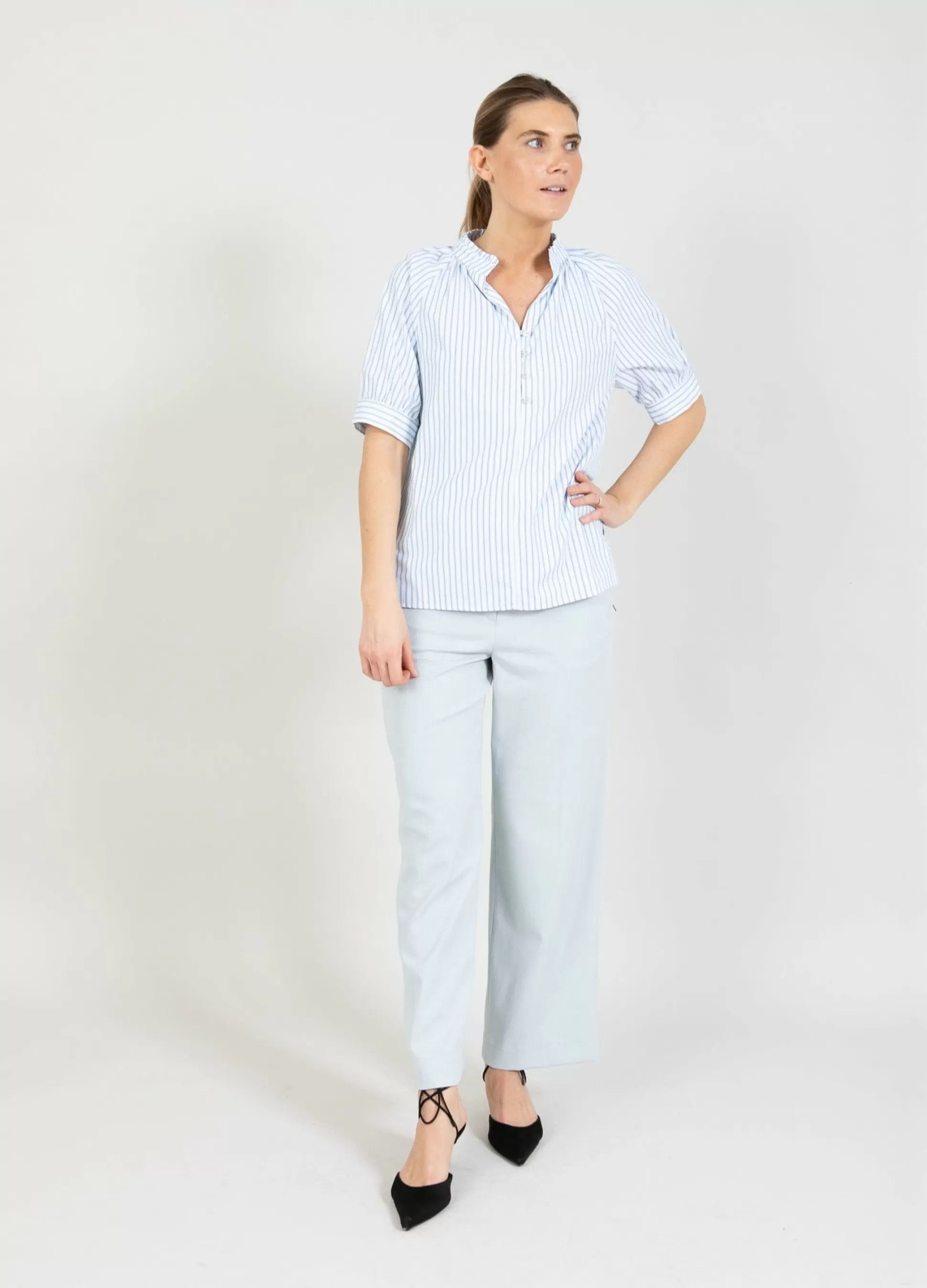 Coster Copenhagen Shirt With Stripes New
