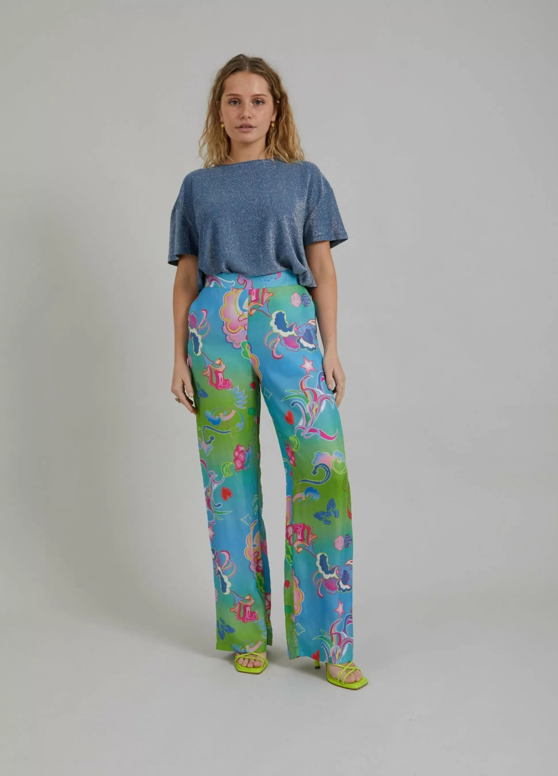 Coster Copenhagen Trousers W. Game On Print Hot