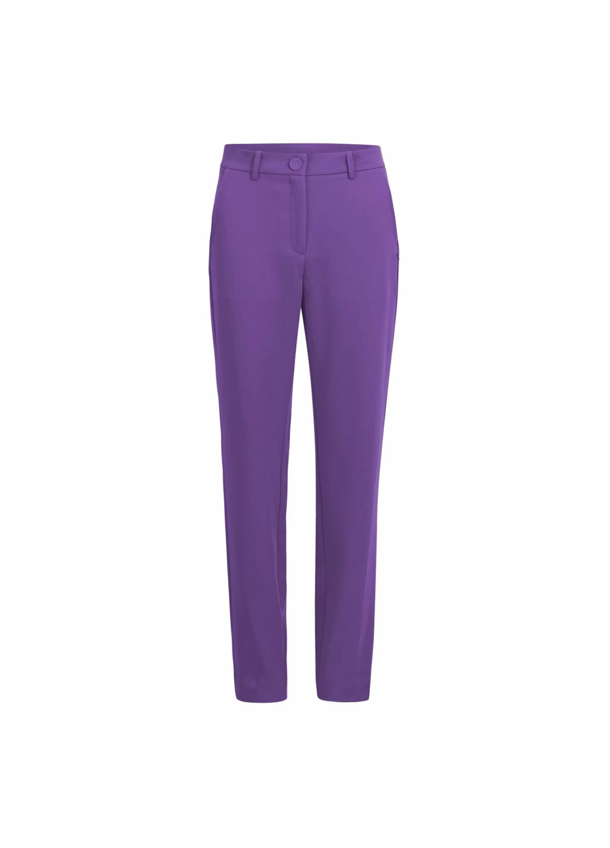 Coster Copenhagen Trousers W. Regular Legs Warm Purple New