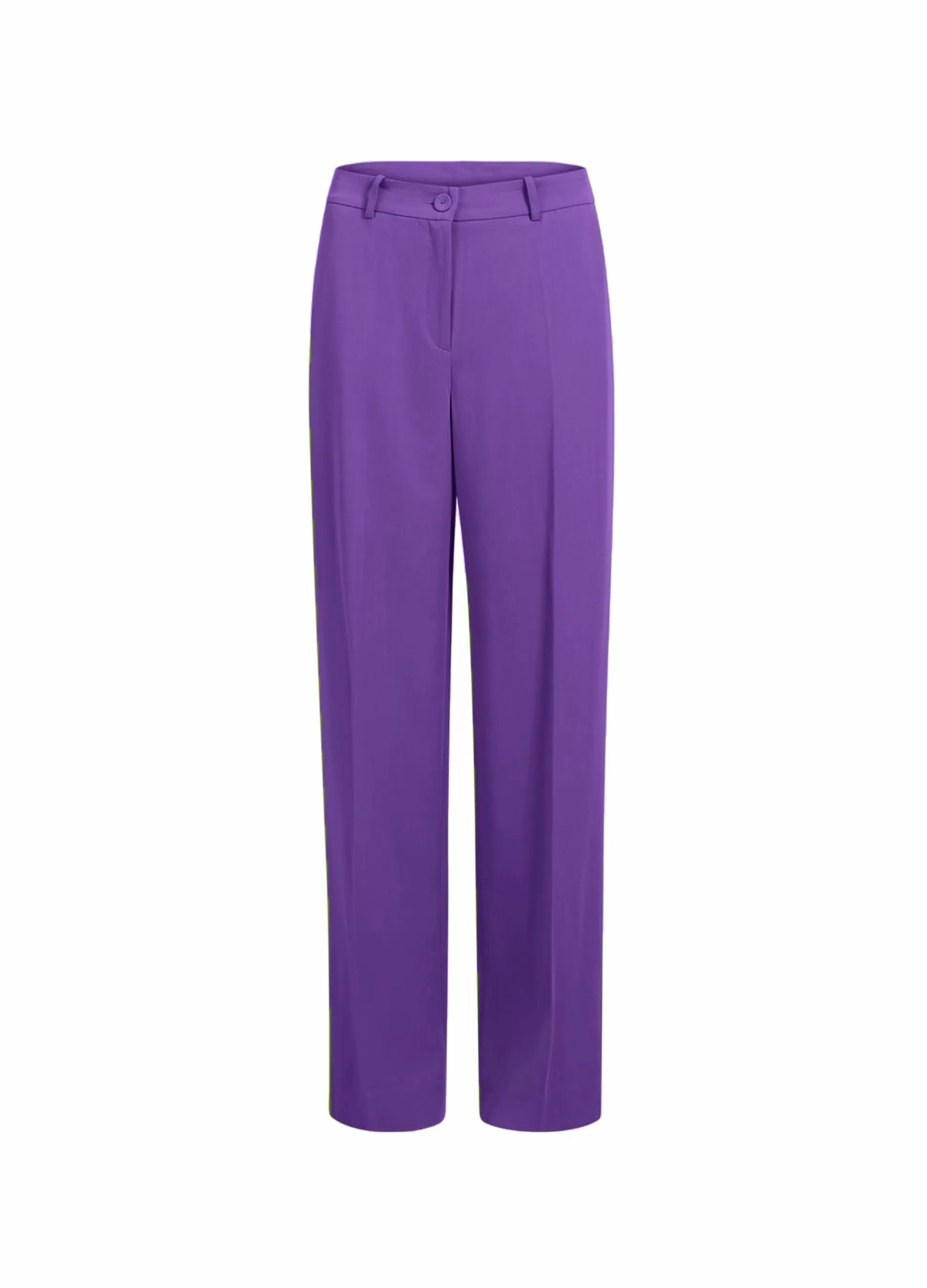 Coster Copenhagen Trousers W. Wide Legs Warm Purple Best