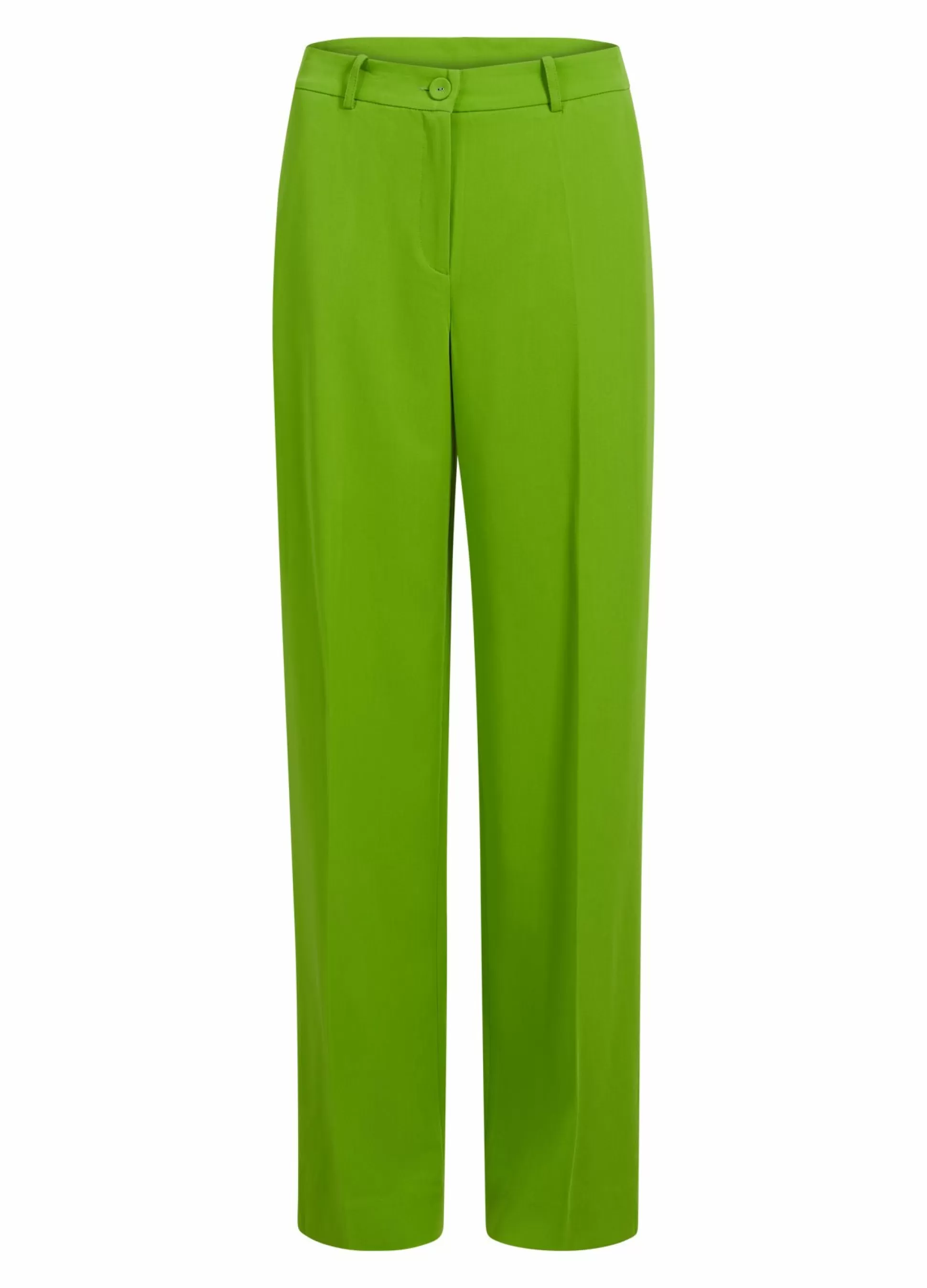 Coster Copenhagen Trousers W. Wide Legs Flashy Green Best Sale