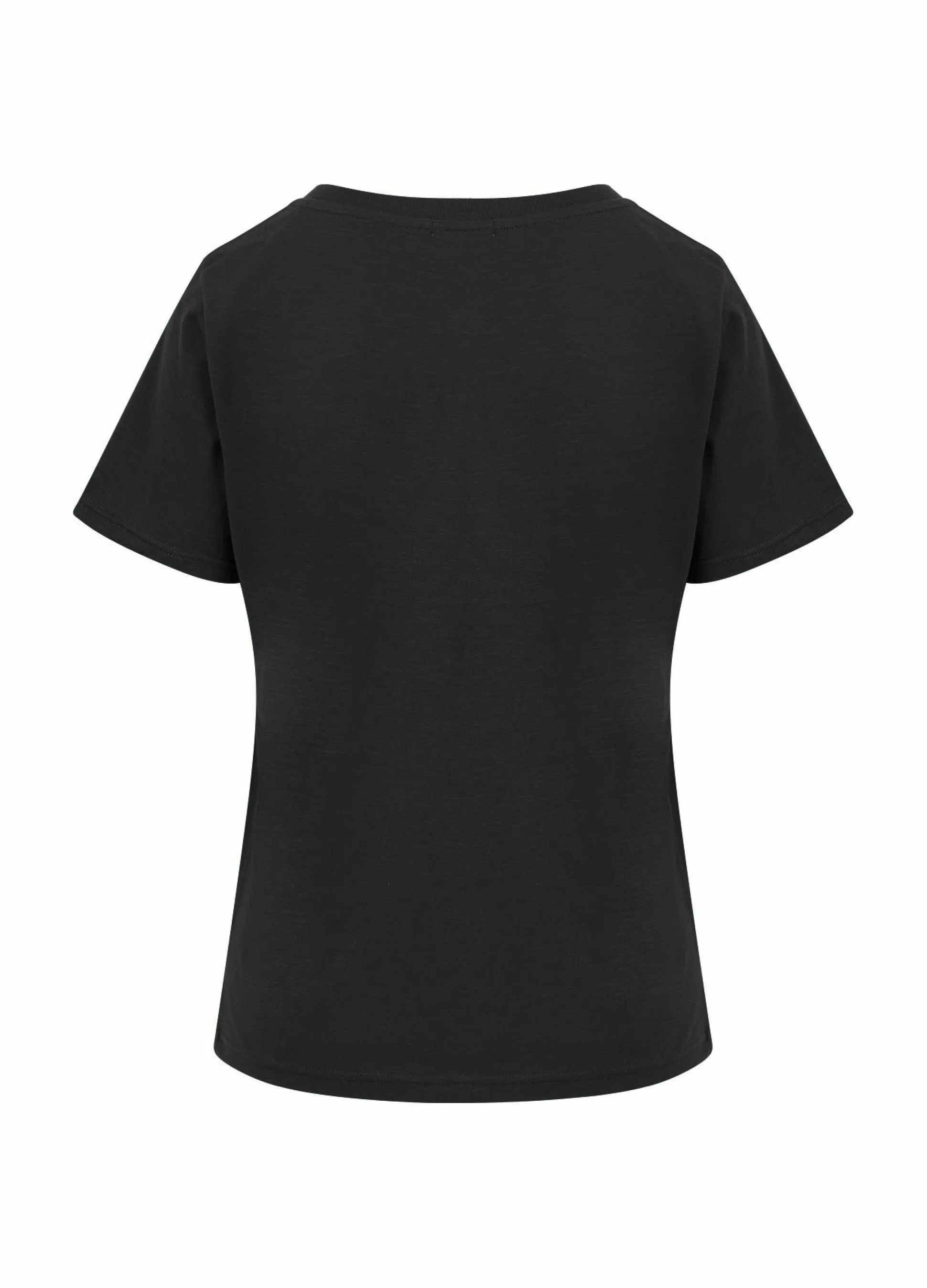 Coster Copenhagen T-Shirt W. Pleats Black Store