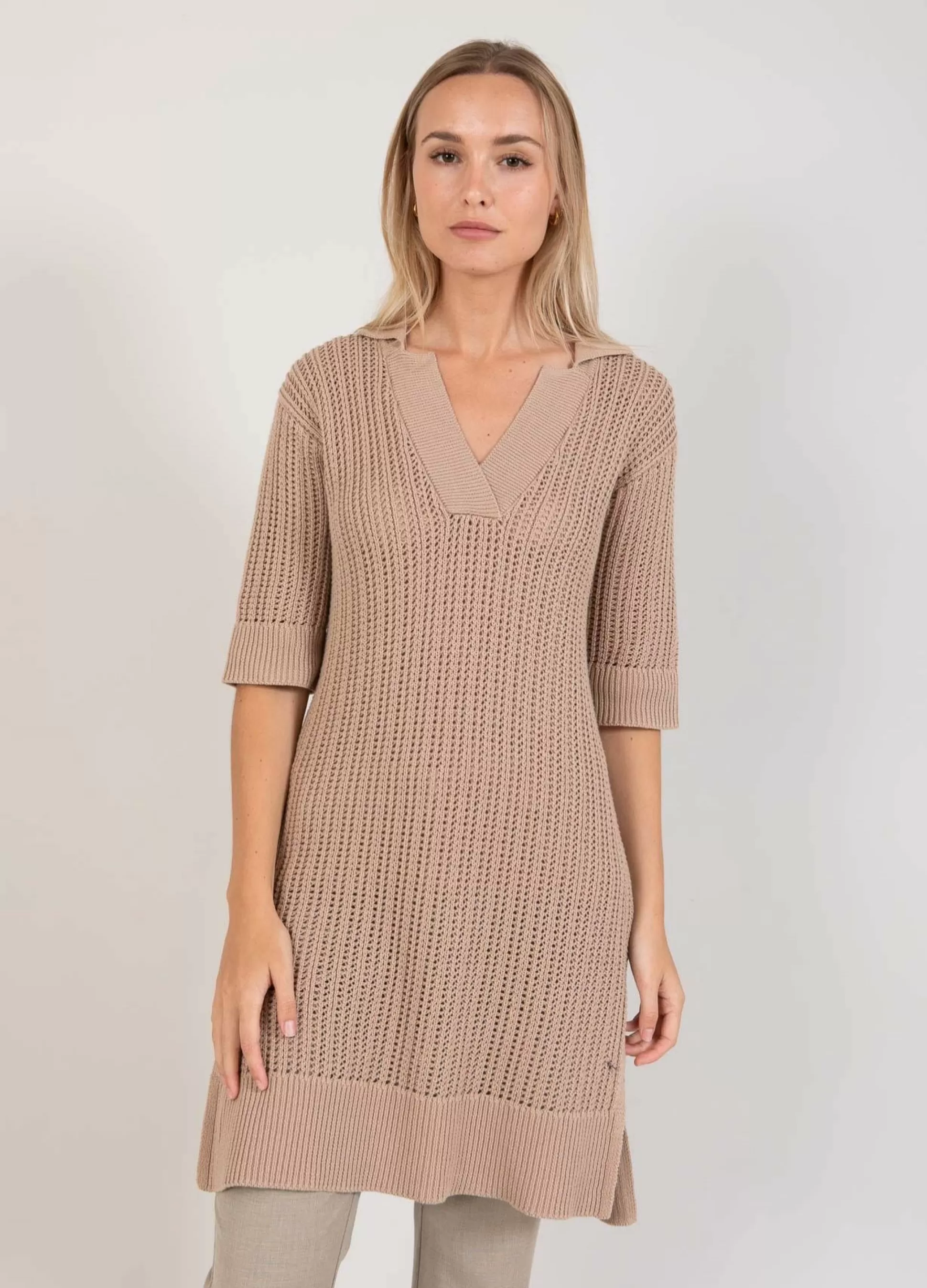 Coster Copenhagen Tunika In Open Knit New