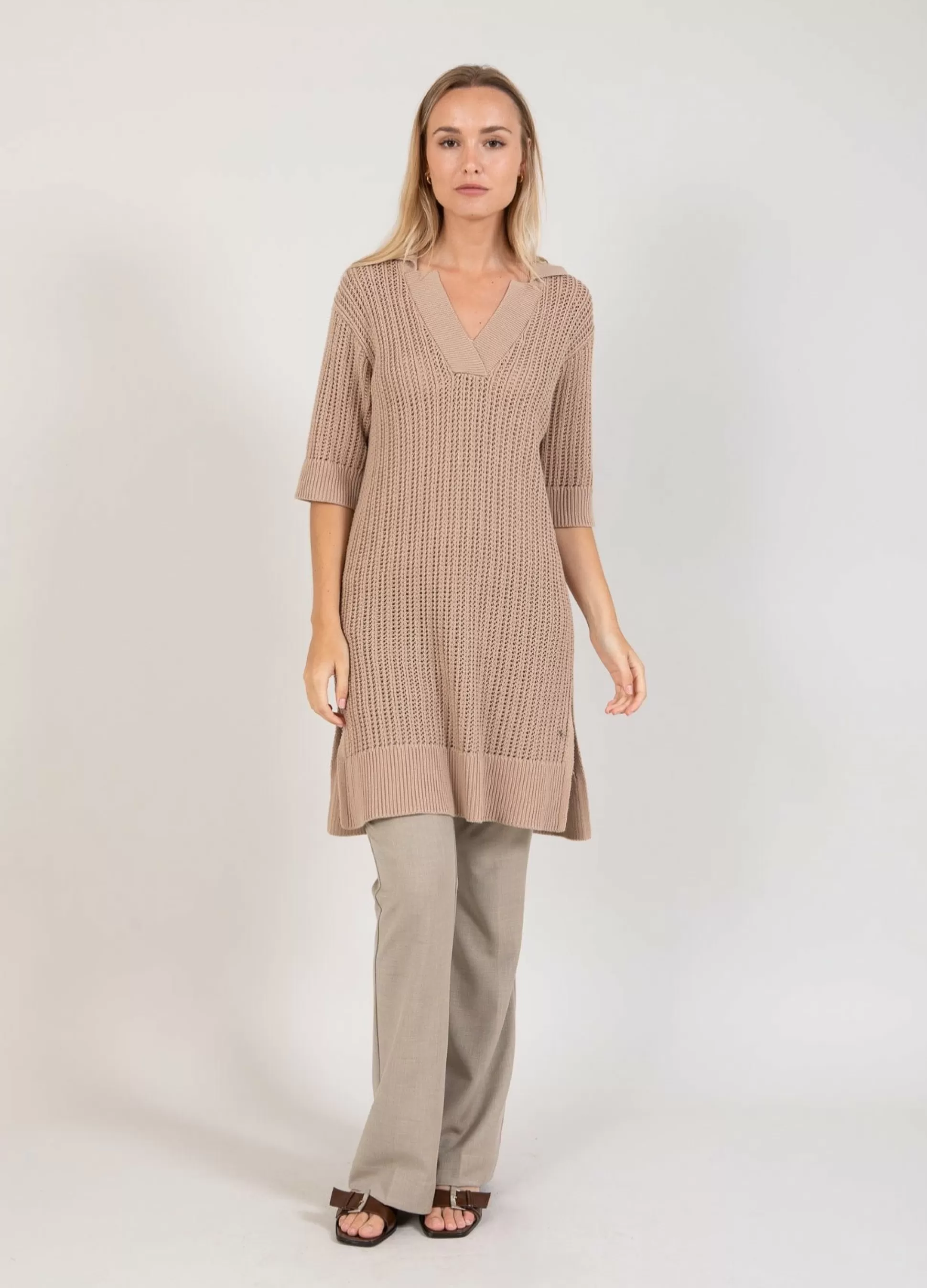 Coster Copenhagen Tunika In Open Knit New
