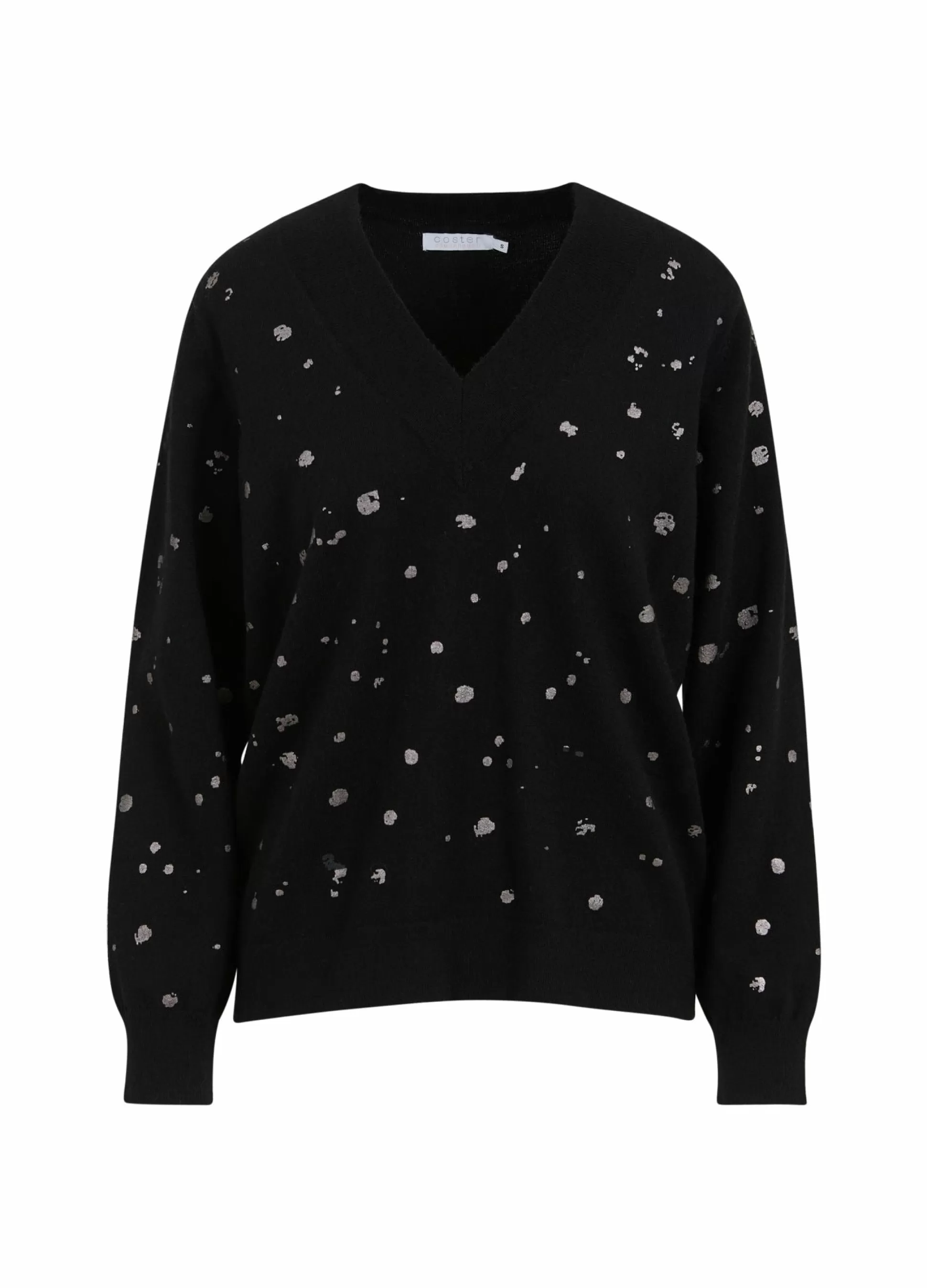 Coster Copenhagen V-Neck Knit W. Foil Store